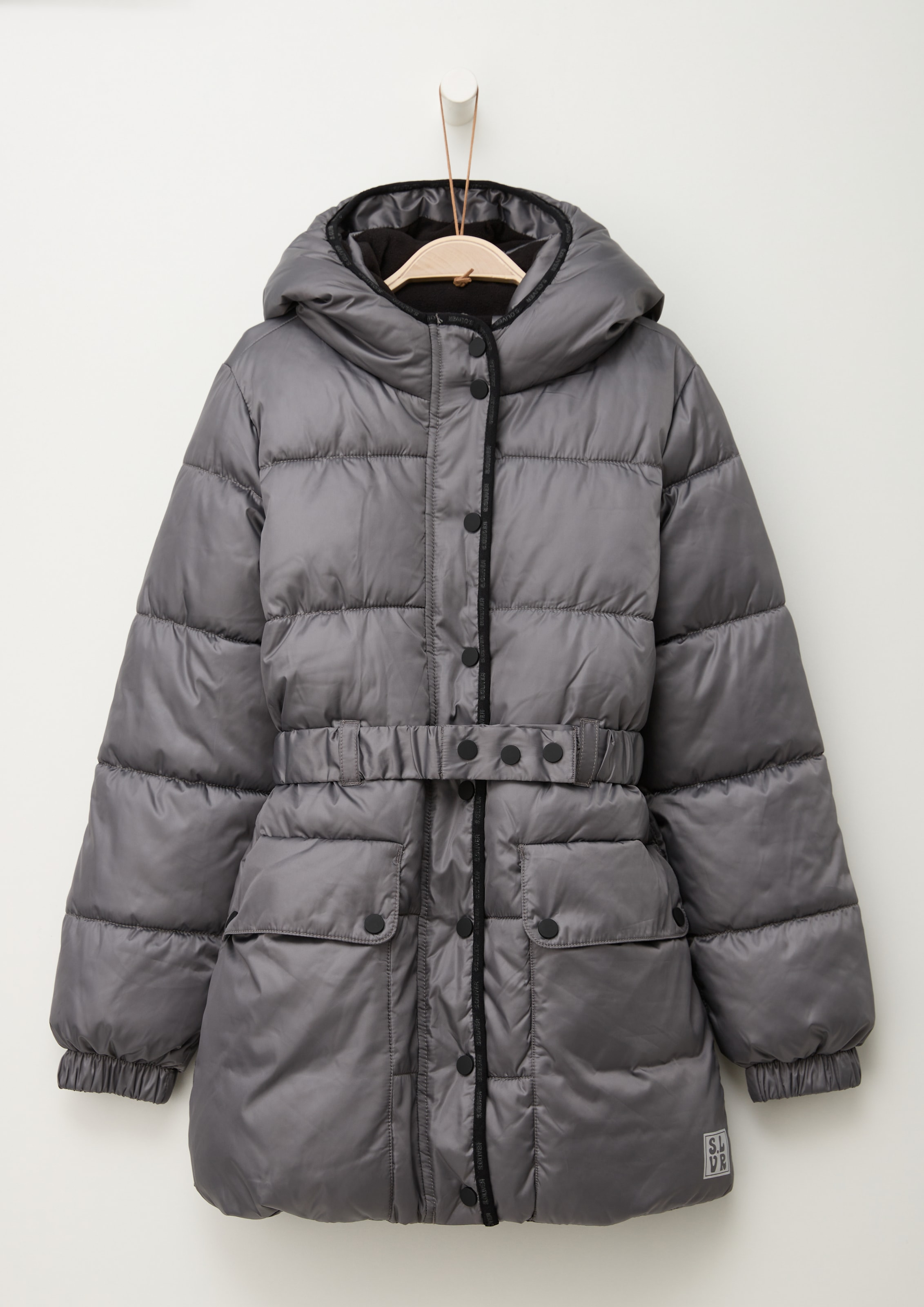 s.Oliver Junior Outdoorjacke, mit Kapuze, mit Kapuze