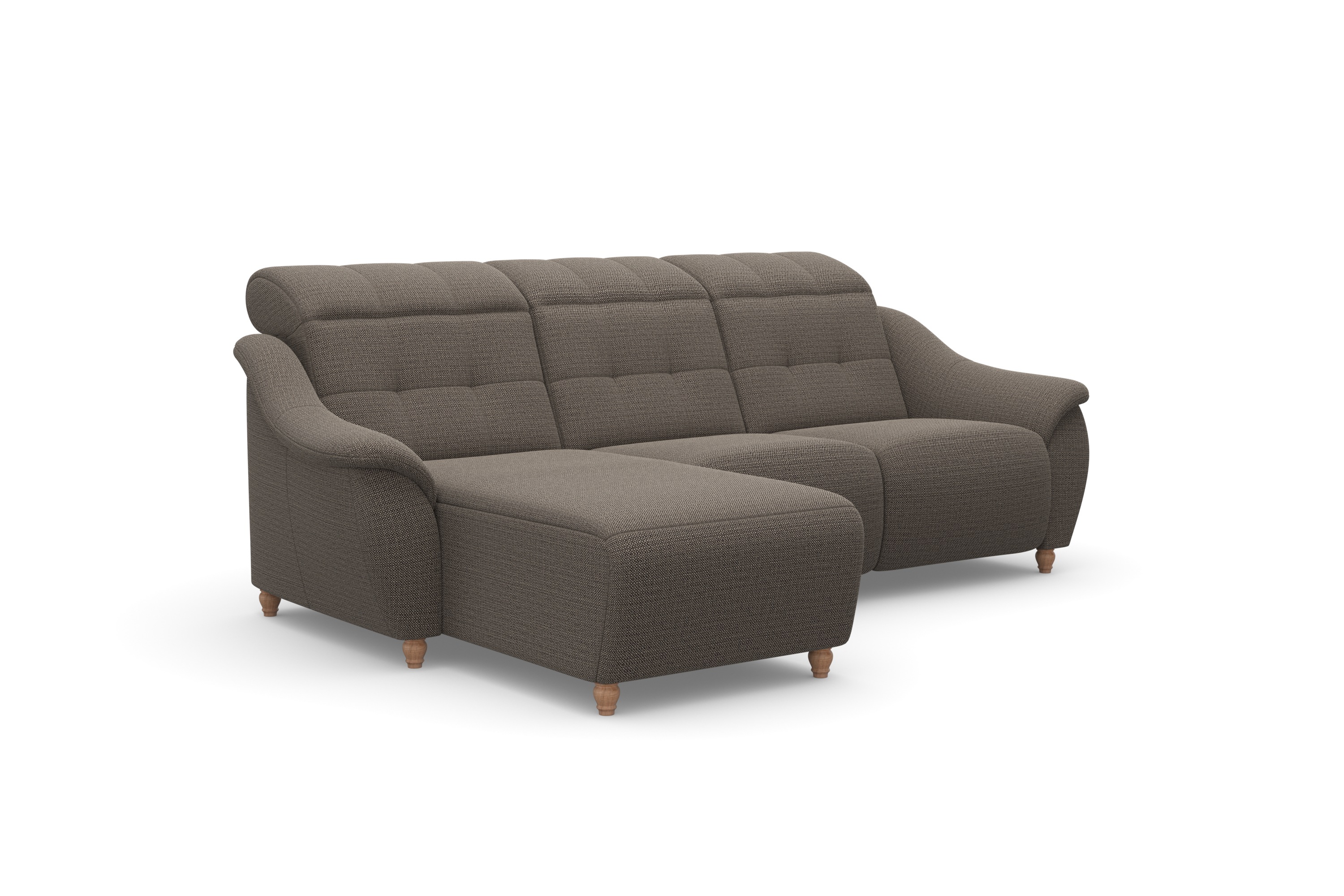 Thumbnail - Home affaire Ecksofa "Boston L-Form", (2 St.), Kopfteilverstellung an jeder Sitzfläche, wahlweise Relaxfunktion
