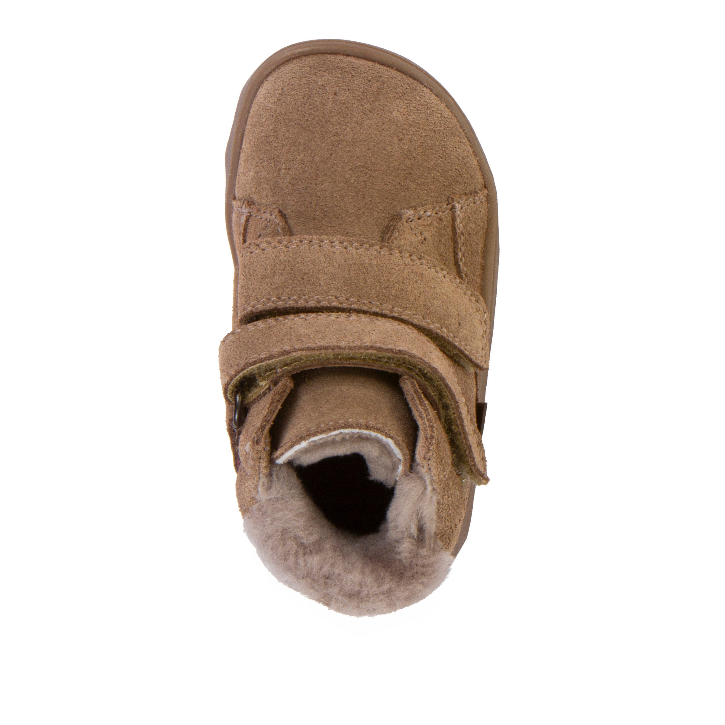 froddo® Barfußschuh »ZERU TEX FURRY BAREFOOT«  Klettstiefelette, Winterstiefel mit TEX-Ausstattung