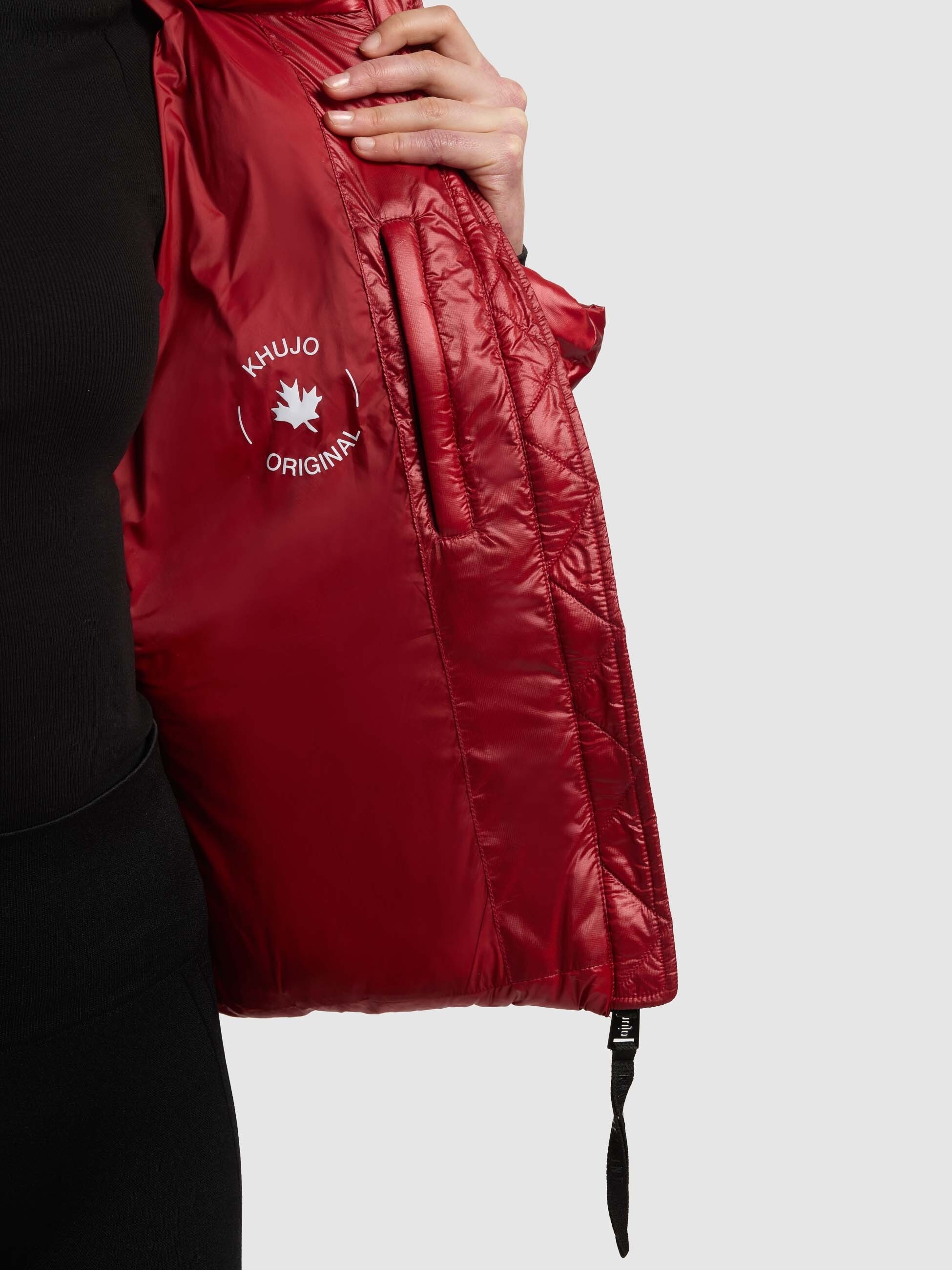 khujo Steppjacke »LUNA« mit Kapuze