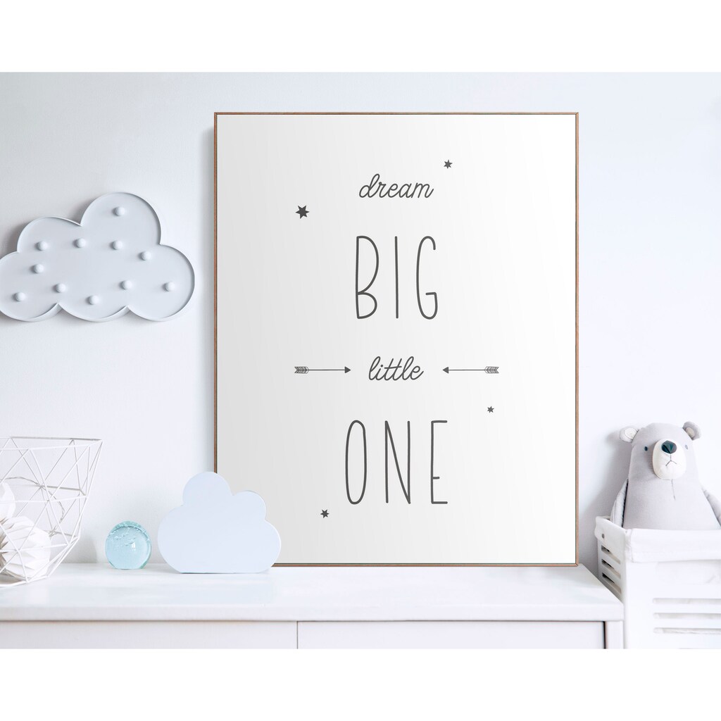 Reinders! Bild mit Rahmen »Dream Big Little One«, (1 St.)