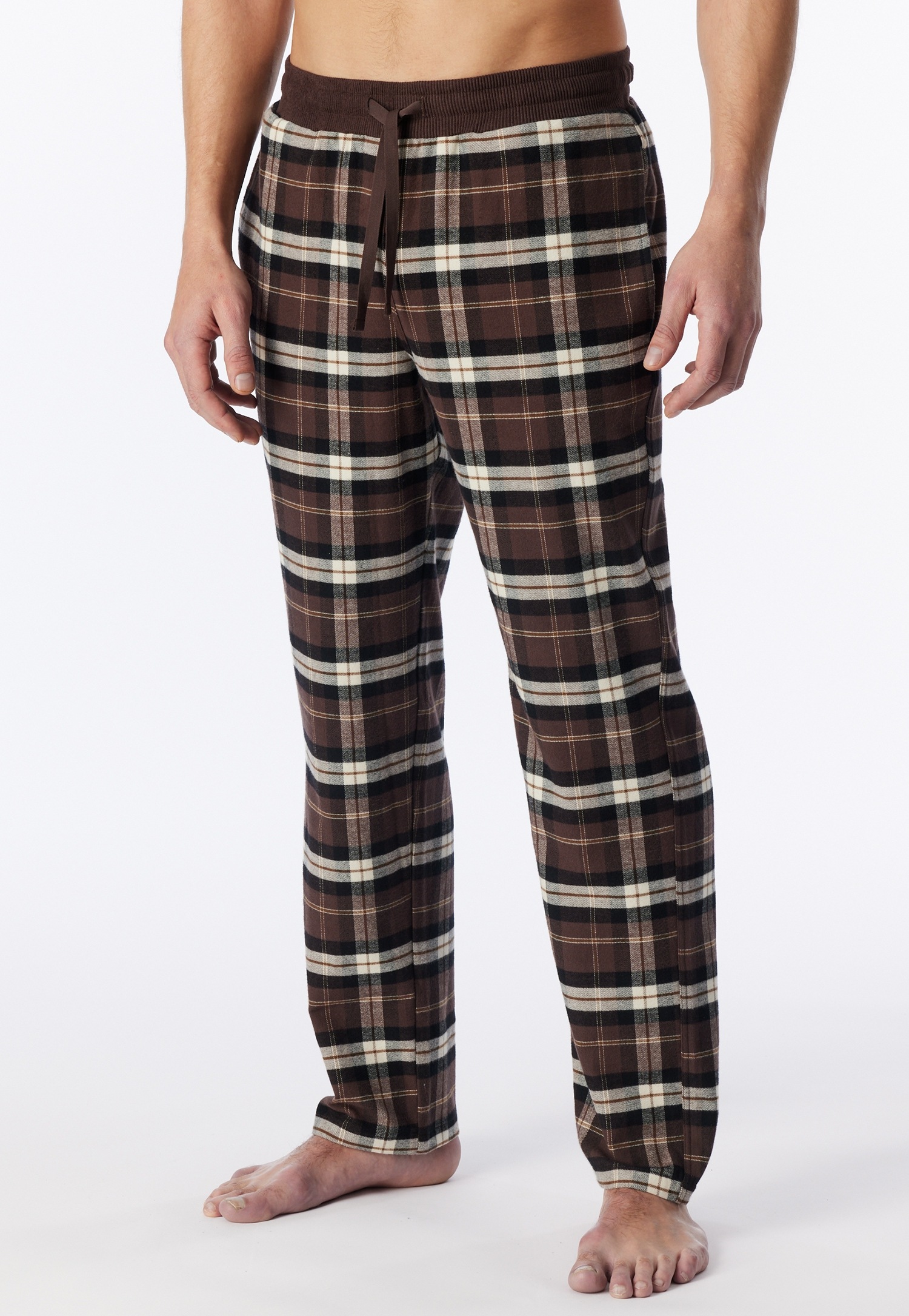 Schiesser Pyjamahose »Mix + Relax«  mit Bindekordel