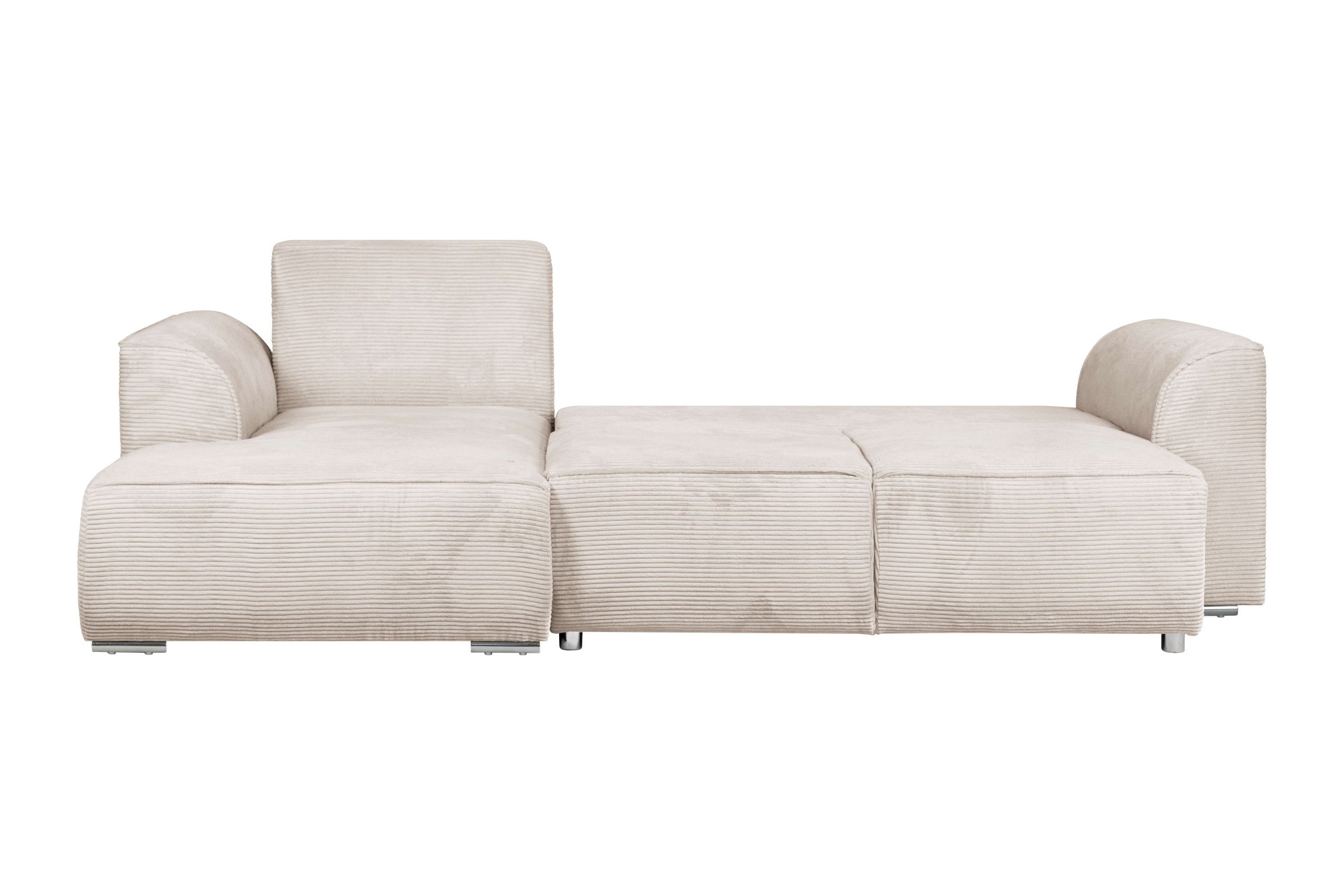 INOSIGN Ecksofa »BEATRICE optionale Schlafsofa mit Bettkasten, B/T/H: 265/170/86 cm«, L-Form, wahlweise auch mit Bettfunktion und Bettkasten