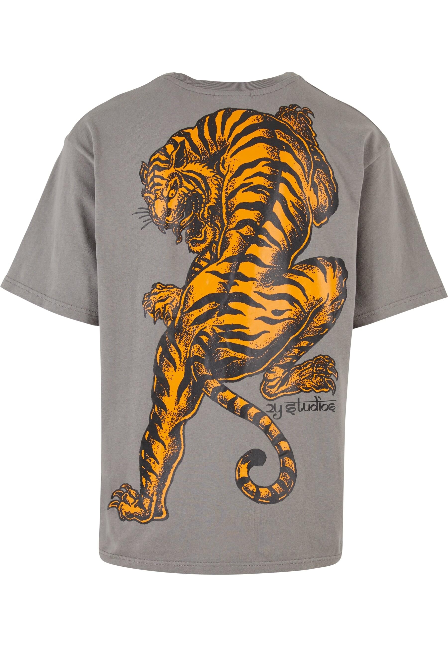 2Y Studios T-Shirt »2Y Studios Herren 2Y Tiger Oversize Tee«, (1 tlg.)