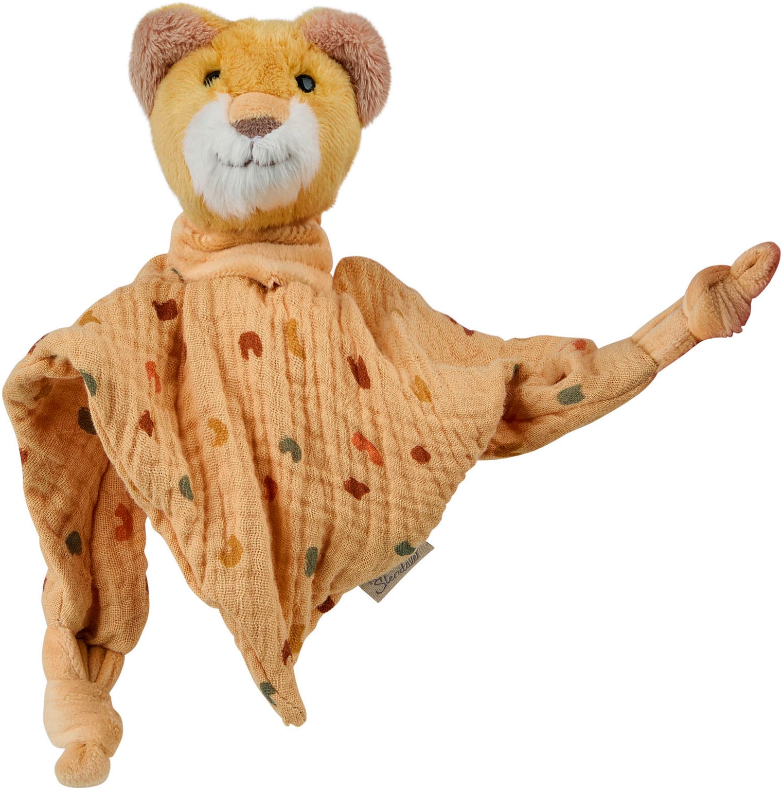 Sterntaler® Schmusetuch »Löwe Leo, S«, mit Rassel