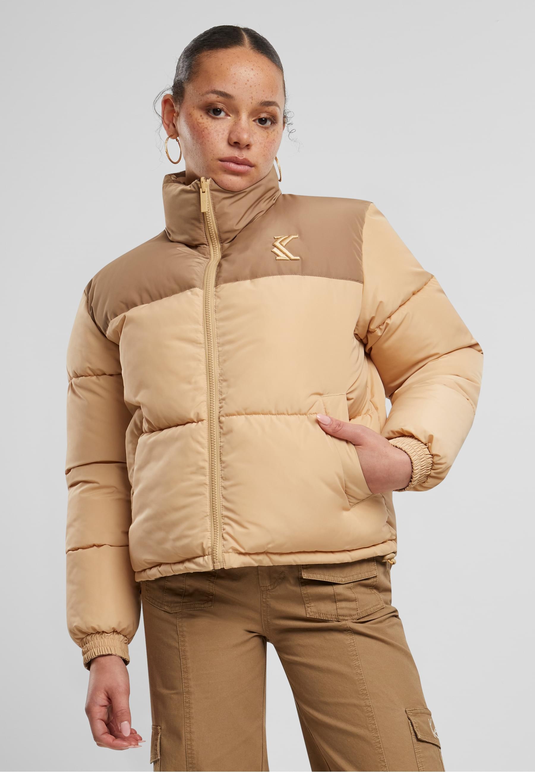 Karl Kani Winterjacke »Karl Kani Karl Kani OG Revsersible Puffer Jacket«, (1 St.), ohne Kapuze