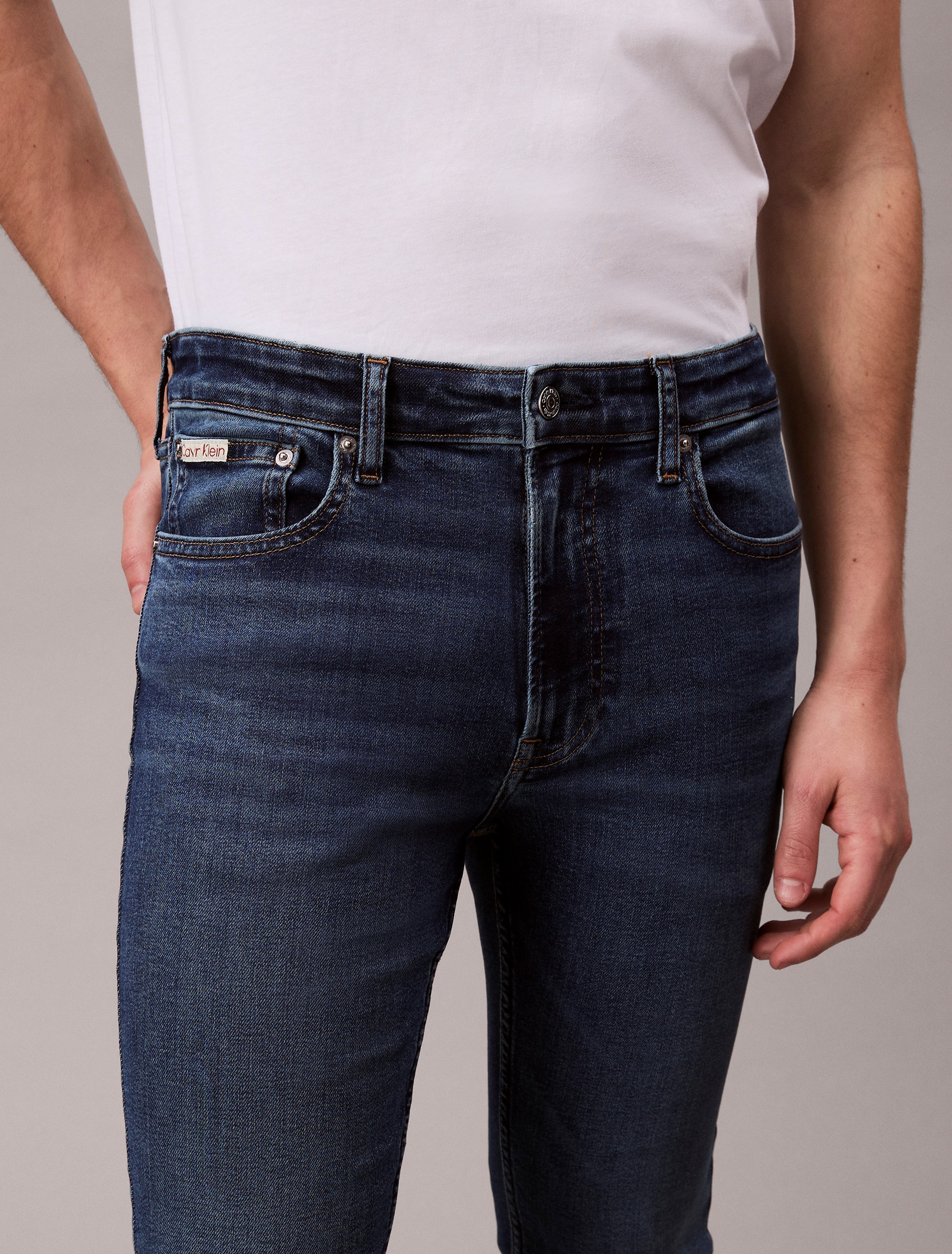 Calvin Klein Jeans Skinny-fit-Jeans »SKINNY JEAN REGEN«, Mit Gürtelschlaufen