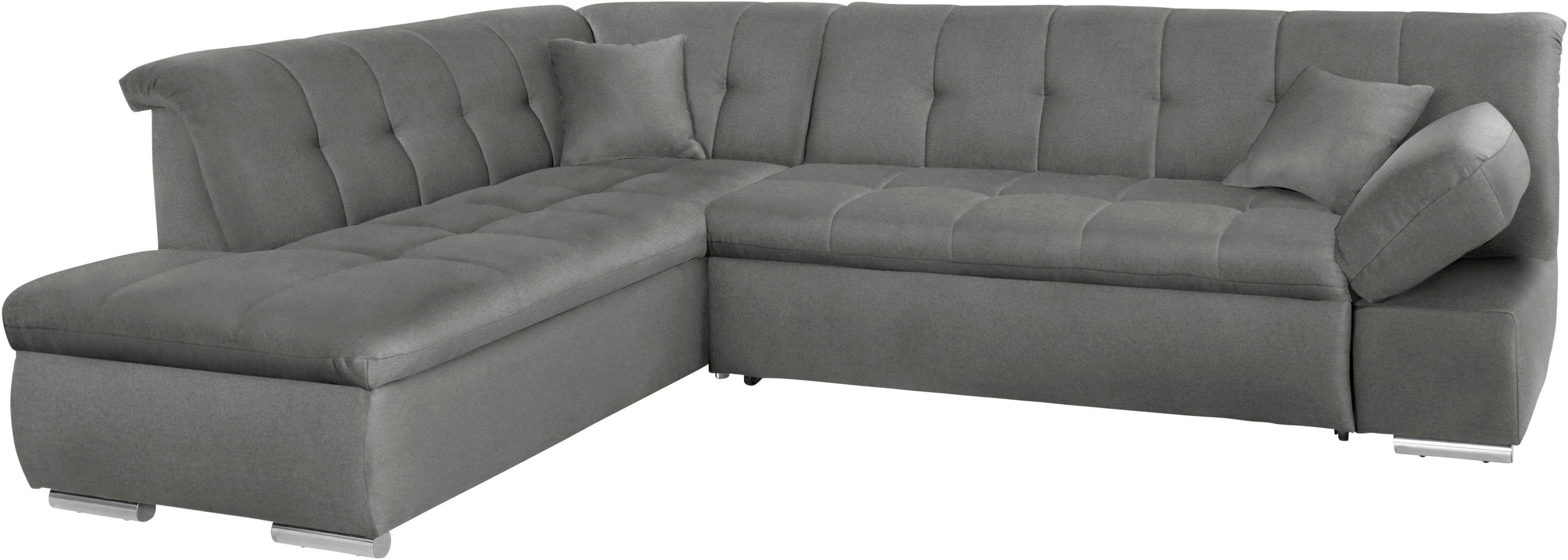 Thumbnail - DOMO collection Ecksofa "Mona L-Form", wahlweise mit Bett- und Armlehnfunktion