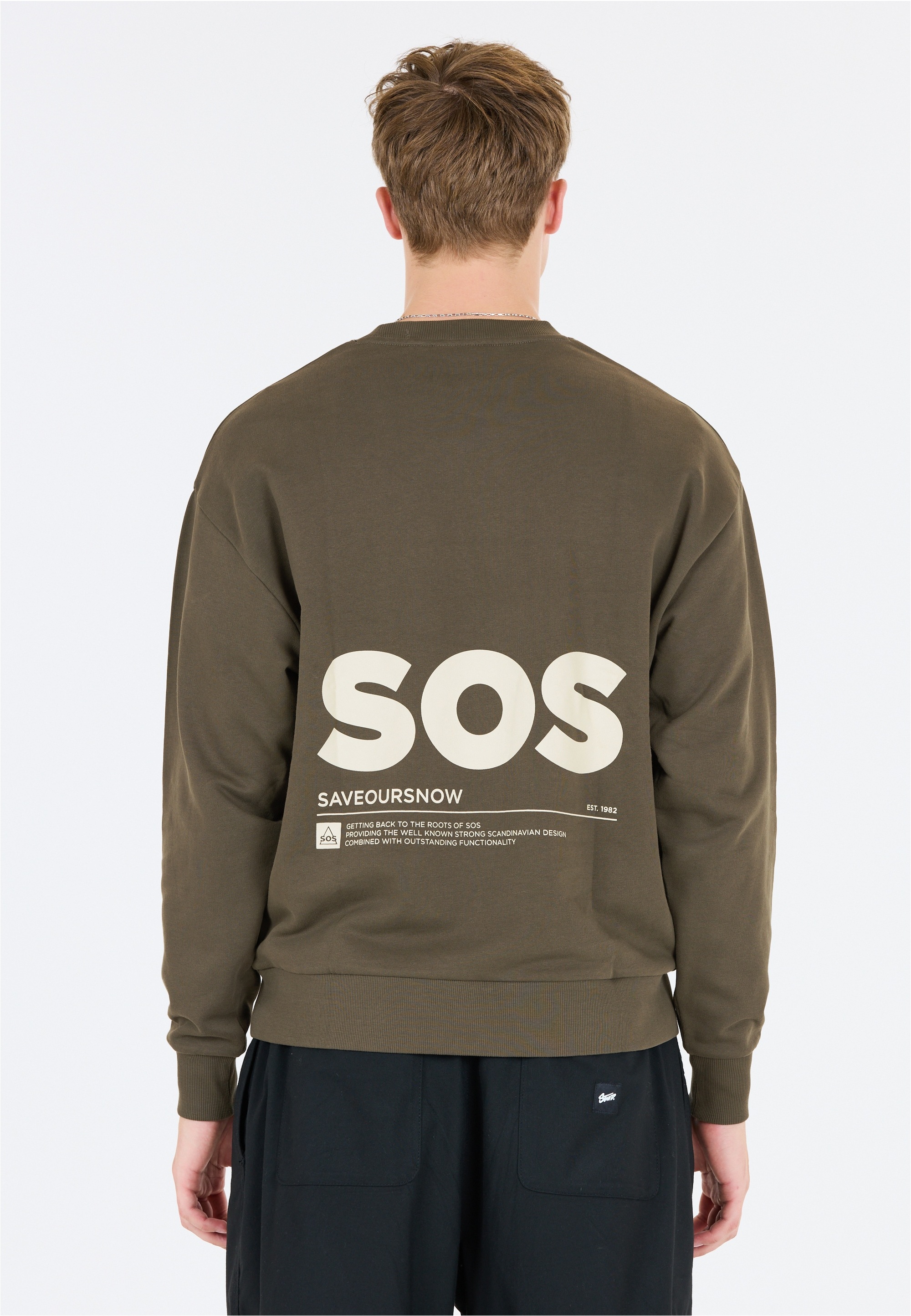 SOS Sweatshirt »Bovec«, aus reiner Bio-Baumwolle