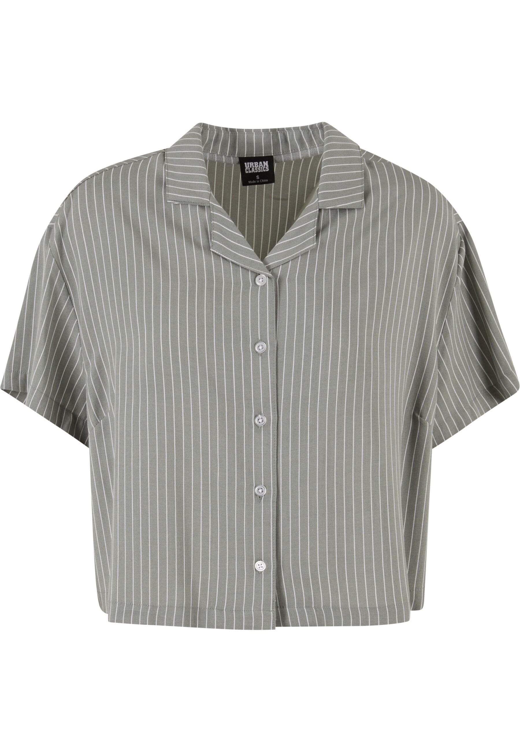 URBAN CLASSICS T-Shirt "Urban Classics Damen Ladies Resort Shirt" 1 Stk. günstig online kaufen