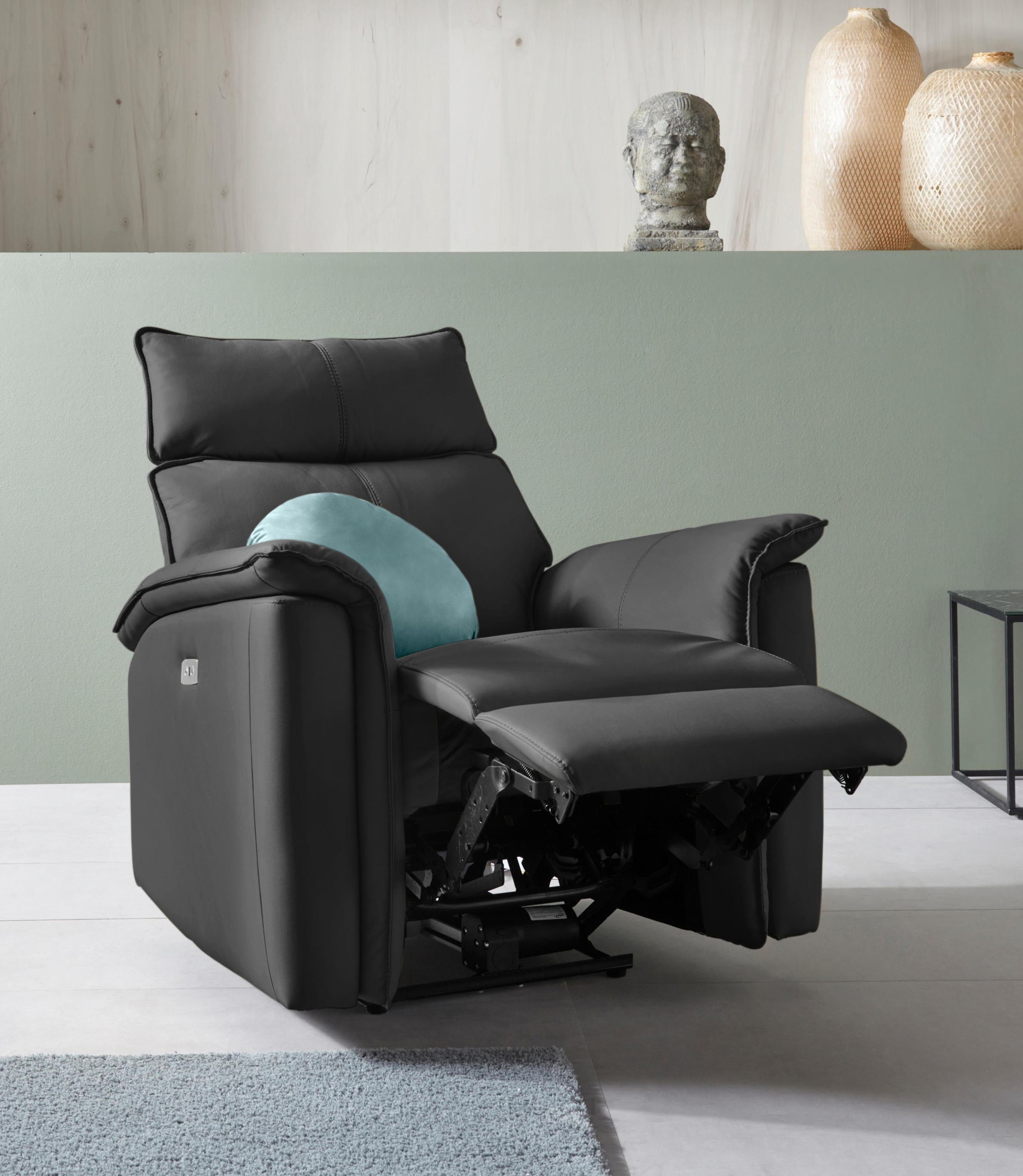 Places of Style Relaxsessel »Zola, TV-Sessel mit Schlaffunktion, Sessel für Wohnzimmer mit«, elektrischer Relaxfunktion und USB-Steckeranschluss, Breite 87 cm