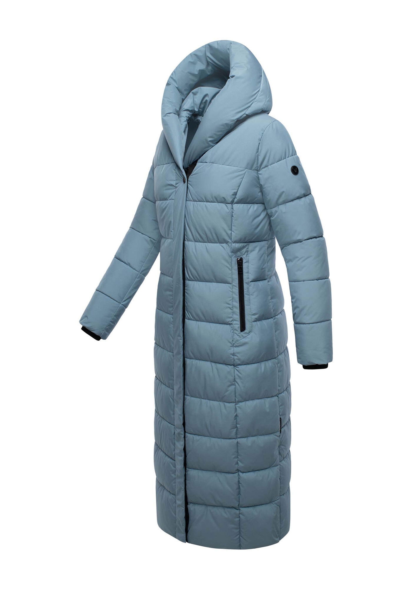 Marikoo Winterjacke »Pakoraa«, extra langer Winter Mantel mit abnehmbaren Innenteil