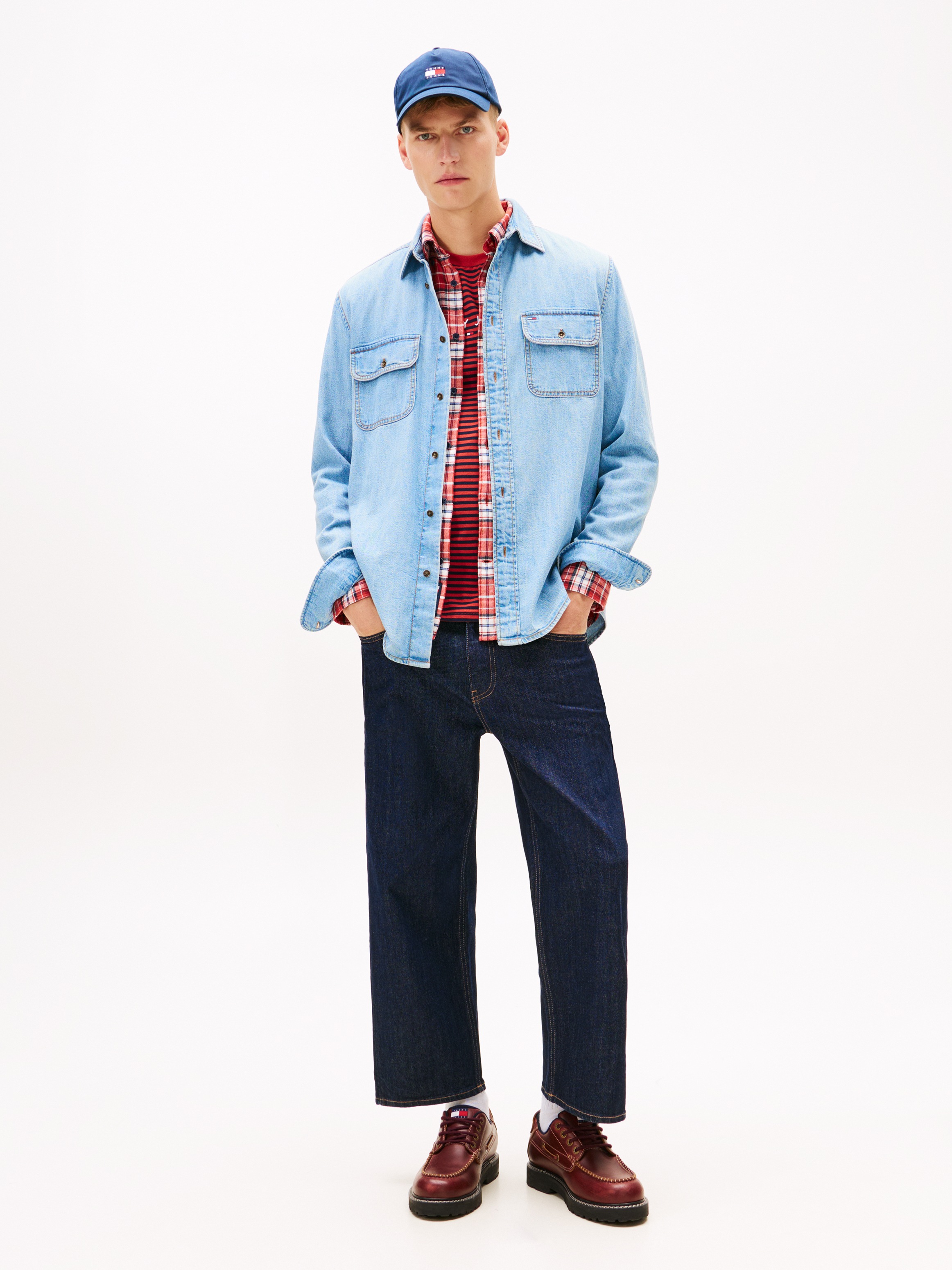 Thumbnail - Tommy Jeans Jeanshemd "TJM DENIM RELAXED FIT"