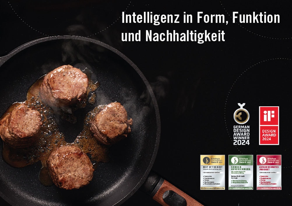 WOLL MADE IN GERMANY Wok »Eco Logic QXR« Aluminiumguss 1 Stk. tlg.