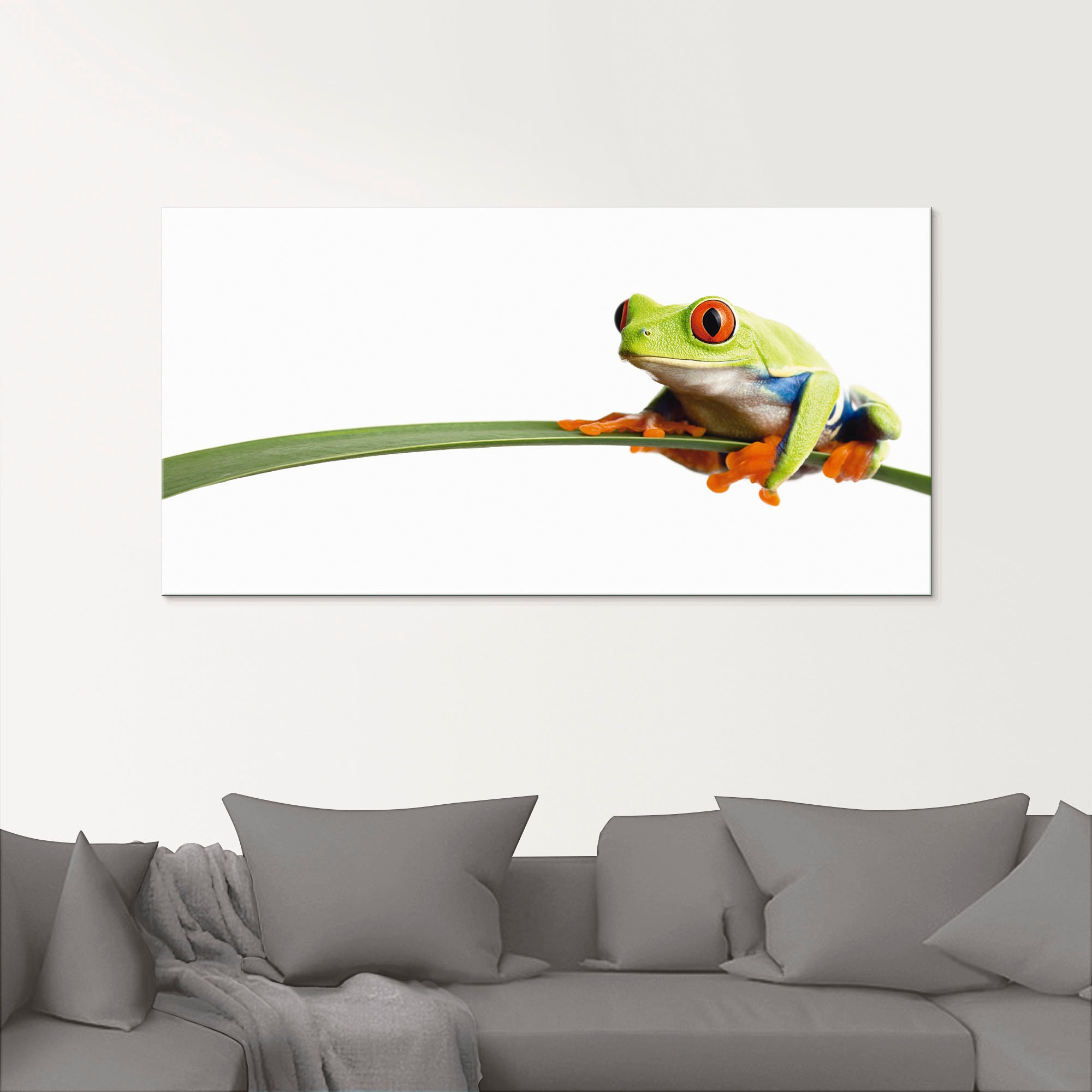 Artland "Frosch auf einem Blatt" Wassertiere 1 Stk. tlg. in verschiedenen G günstig online kaufen