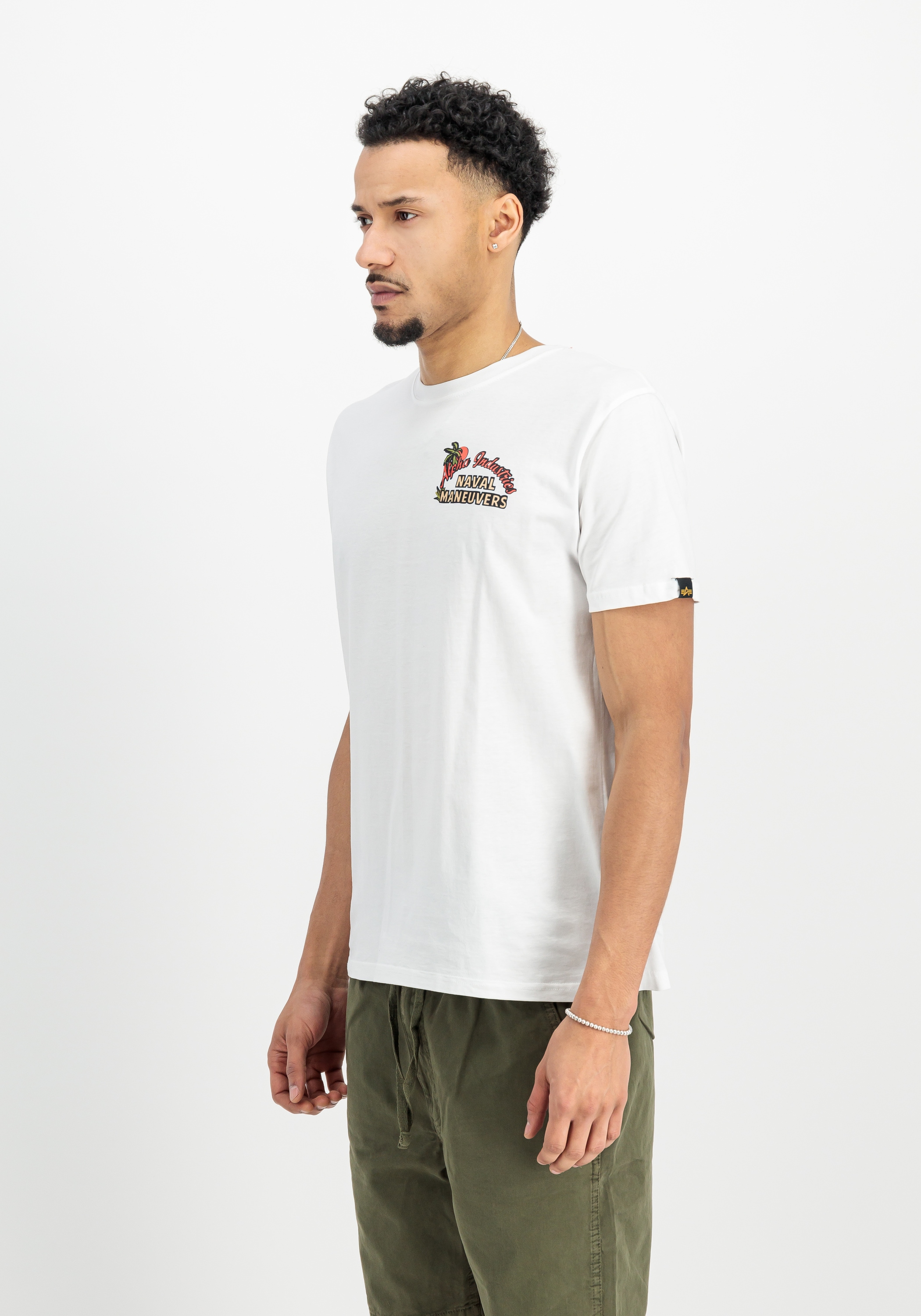 Alpha Industries T-Shirt »Naval Backprint T-Shirt T-Shirt«
