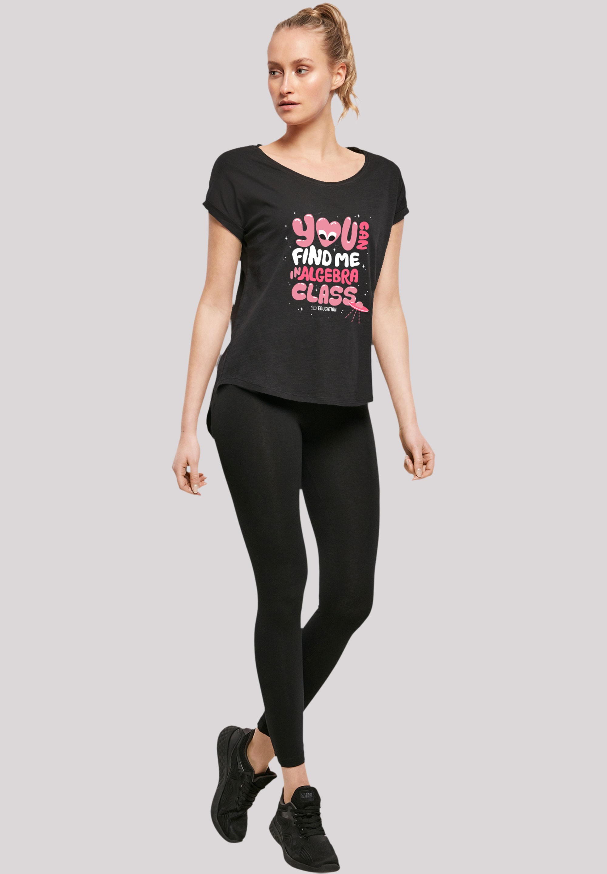 F4NT4STIC T-Shirt »Sex Education You can Find Me In Algebra Class«, Premium Qualität