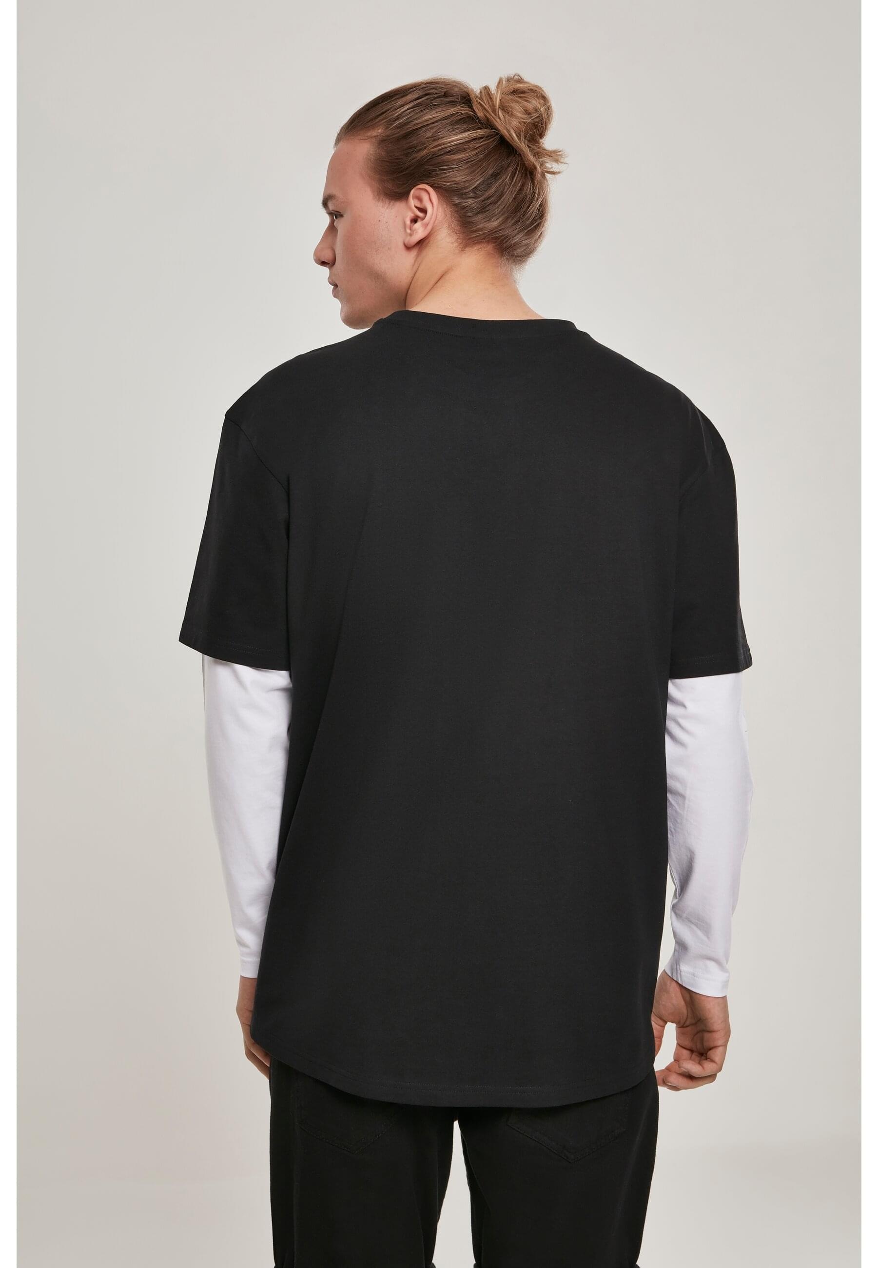 URBAN CLASSICS T-Shirt »Urban Classics Herren Oversized Shaped Double Layer LS Tee«