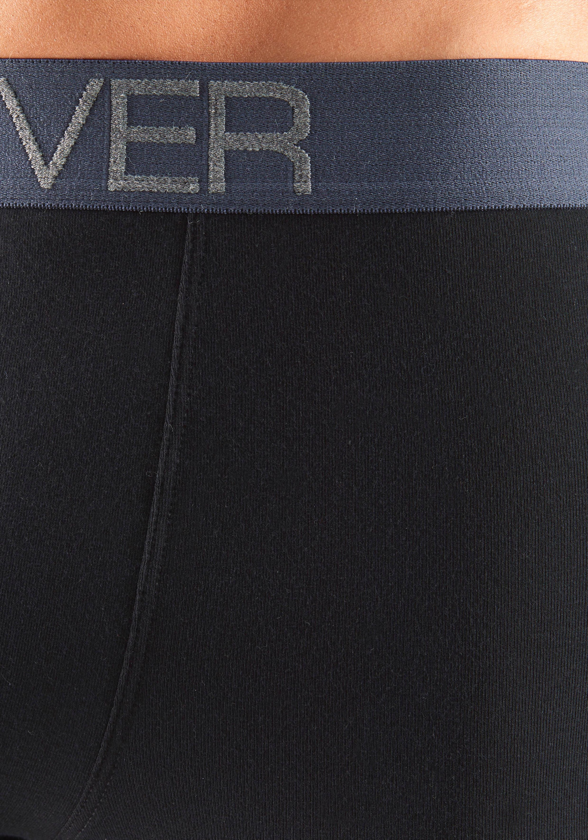 s.Oliver Boxer »Boxershorts für Herren«, (Packung, 4 St.), mit kontrastfarbenem Webbund