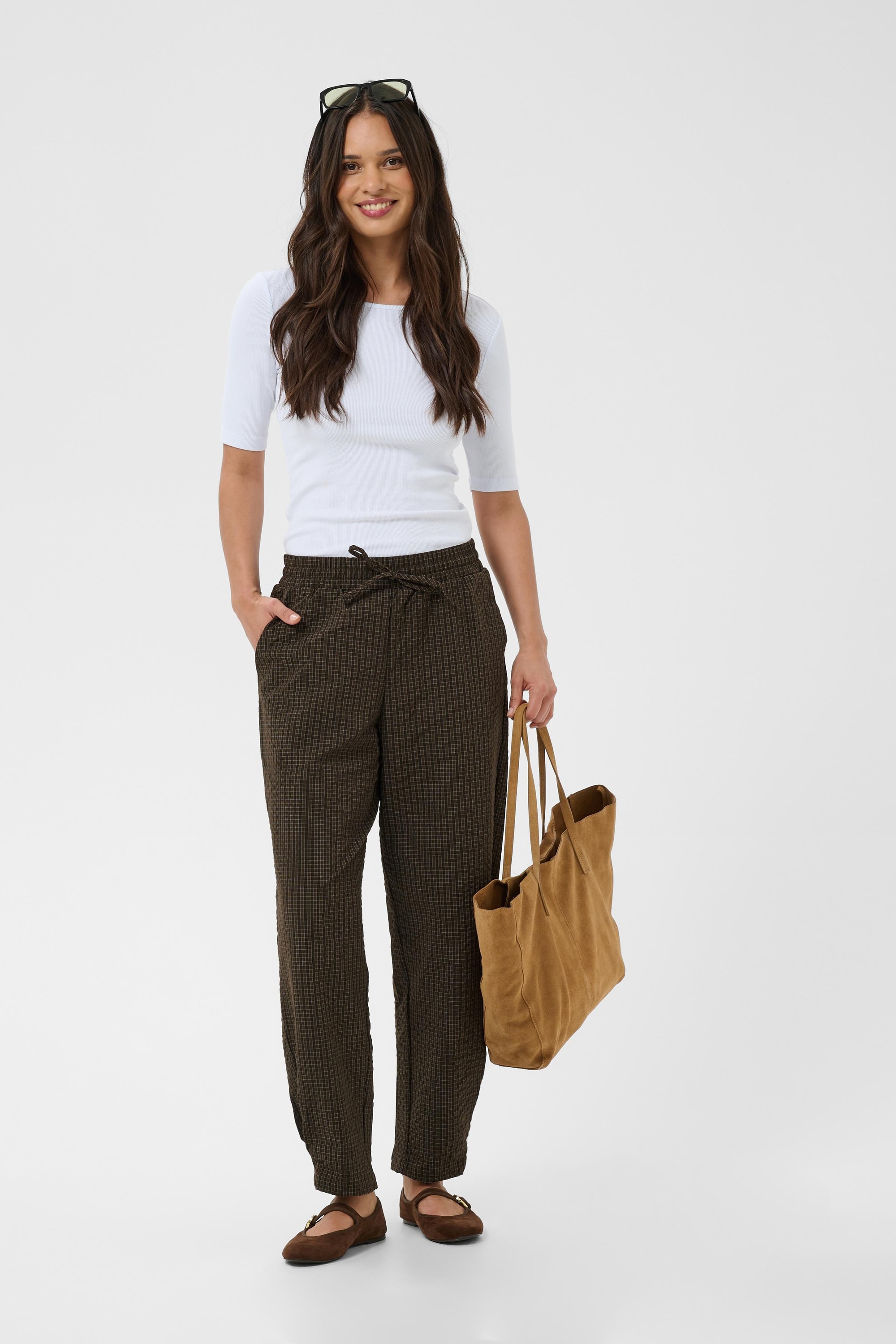 KAFFE Stoffhose »Damen Casual Hose KAmirana«