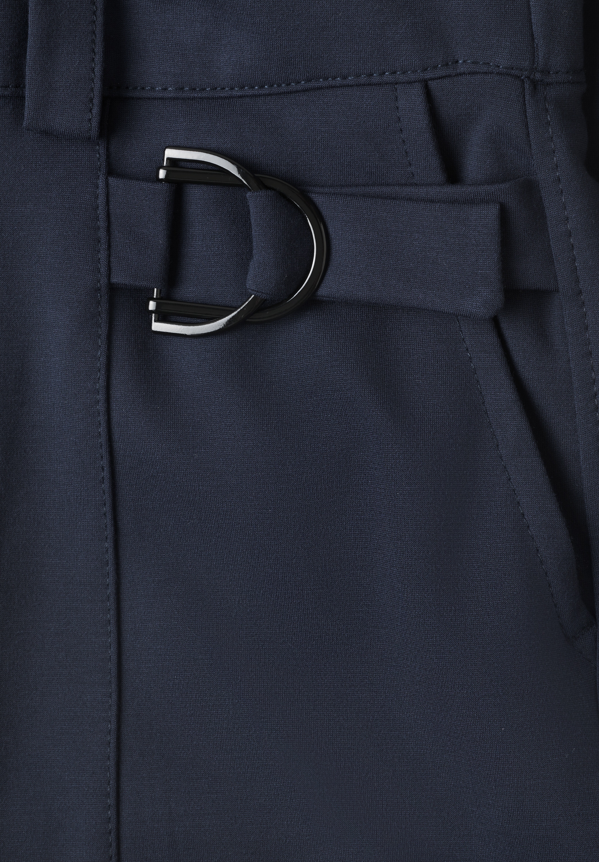 STREET ONE Stoffhose  mit Schnallen