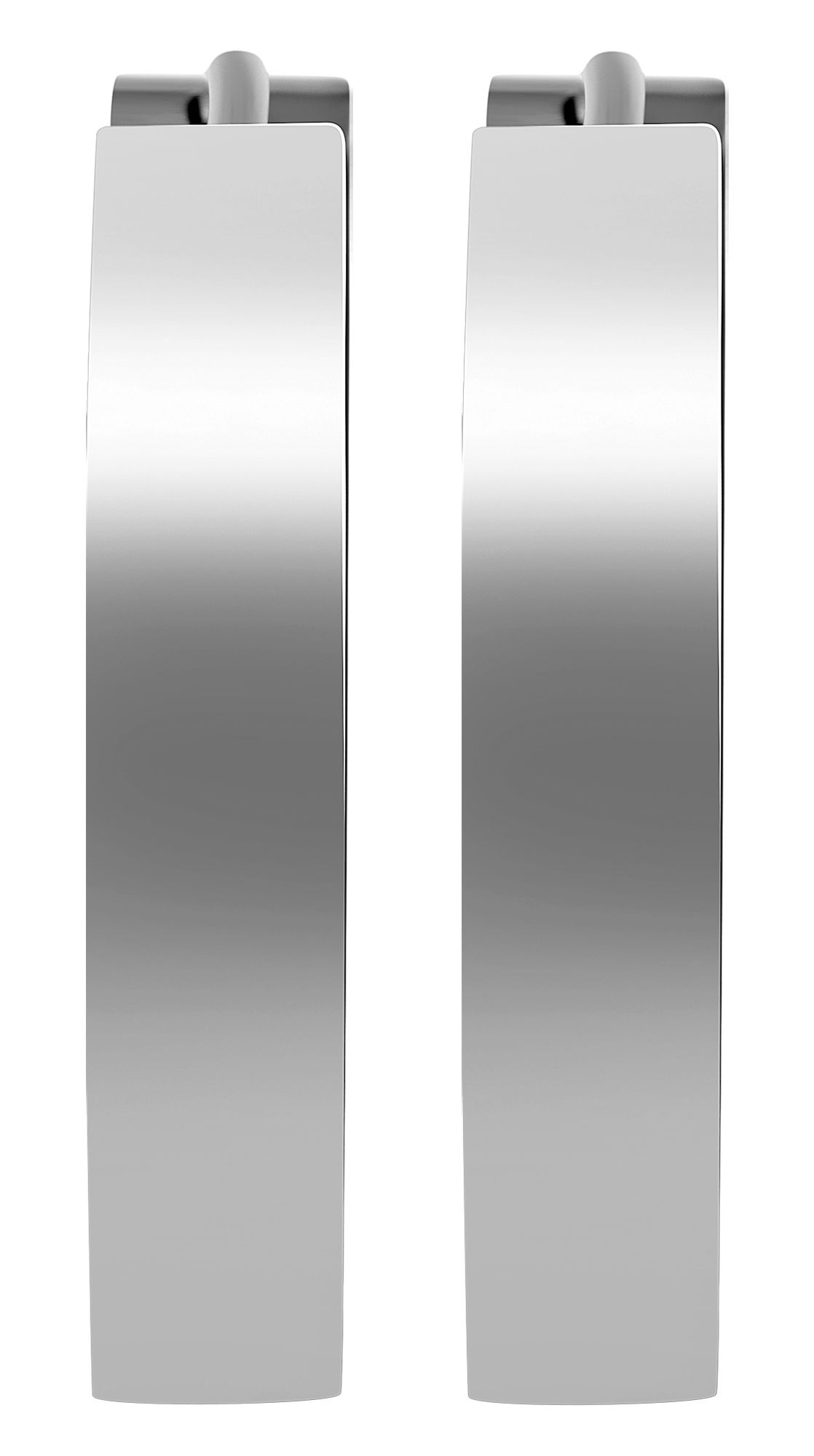 Adelia´s Paar Creolen »Damen Ohrringe – Creole aus Edelstahl« Perfekt zum Verschenken an besondere Menschen