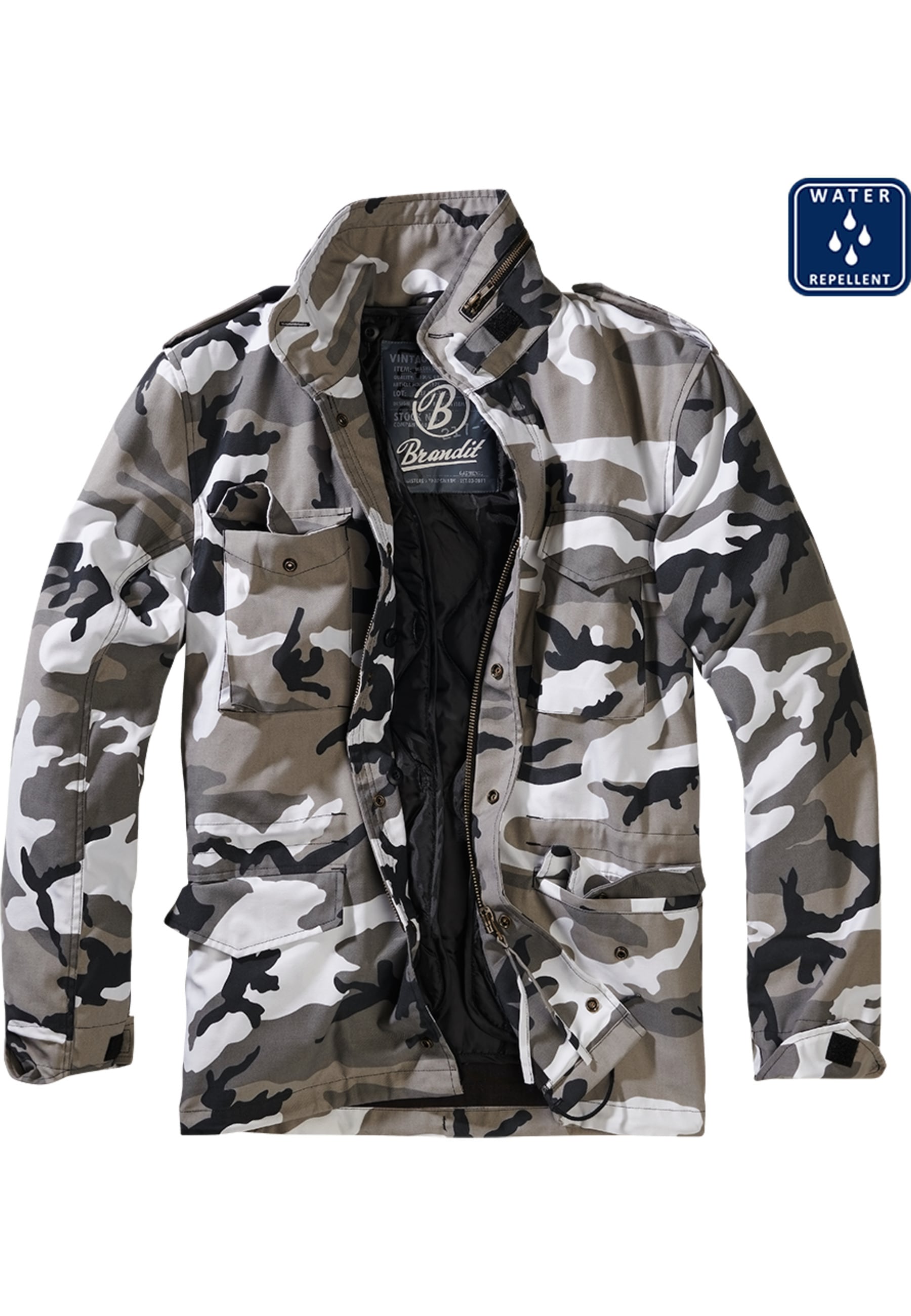 Brandit Allwetterjacke »Brandit Herren M-65 Field Jacket« 1 Stk. tlg. ohne Kapuze