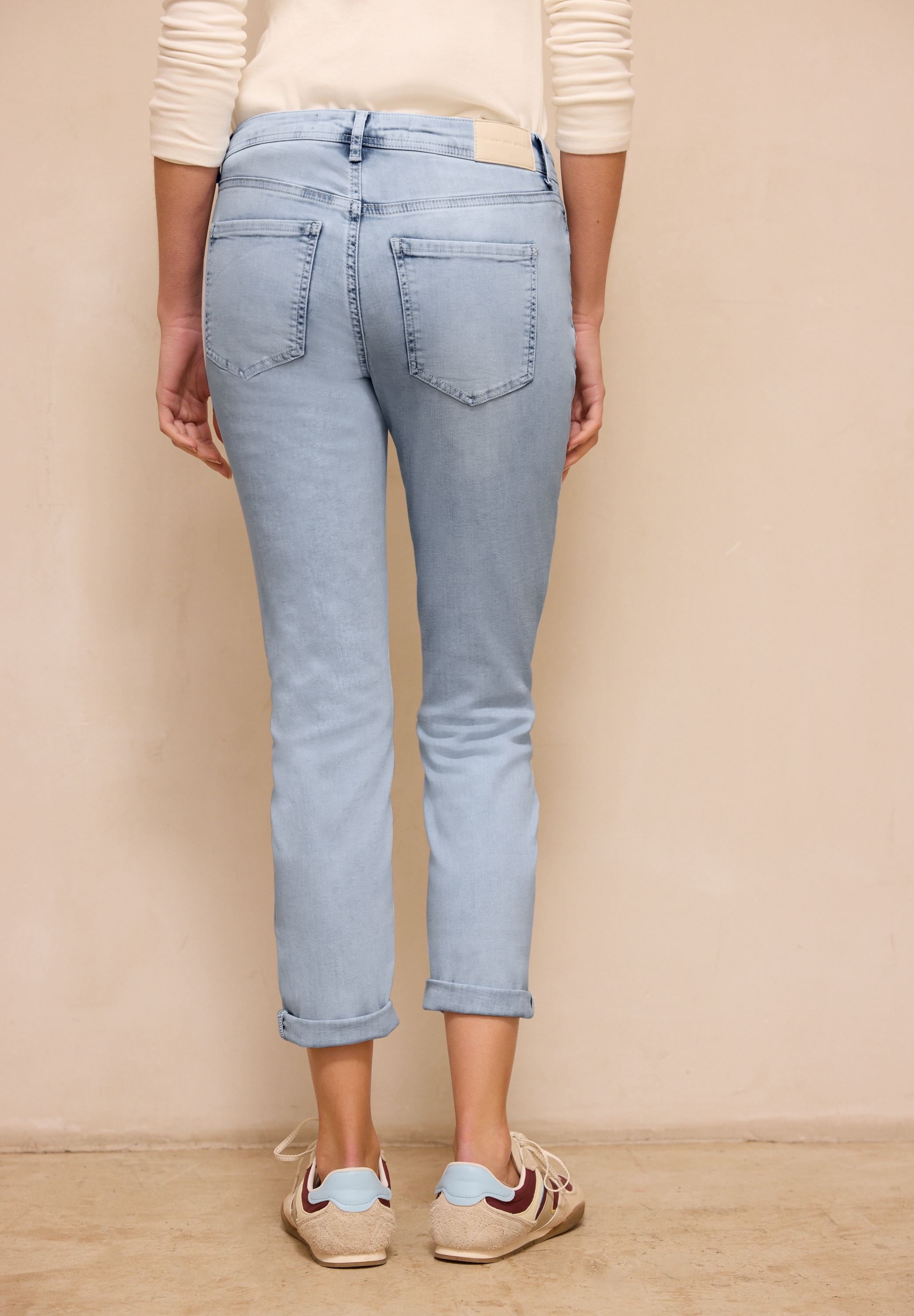 STREET ONE STUDIO Comfort-fit-Jeans Middle Waist