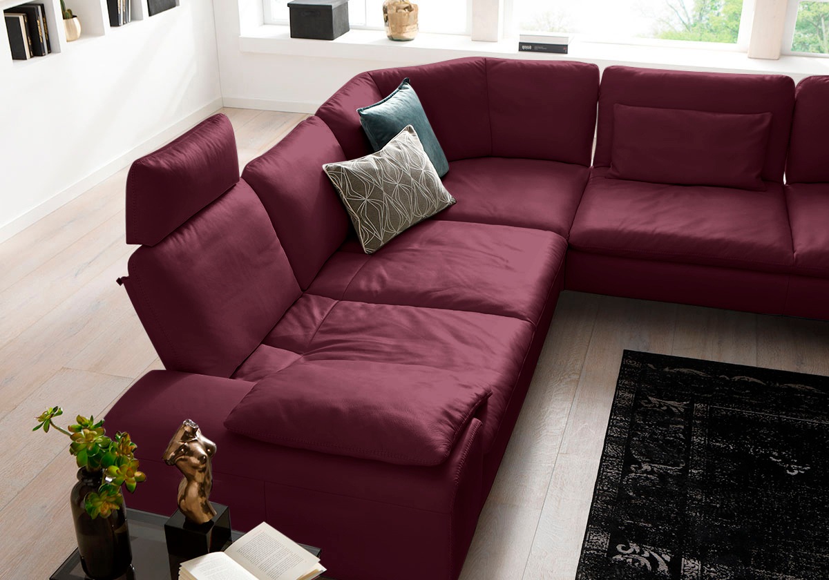 W.SCHILLIG Ecksofa "valentinoo, Designsofa, elegant und bequem, L-Form", (S günstig online kaufen