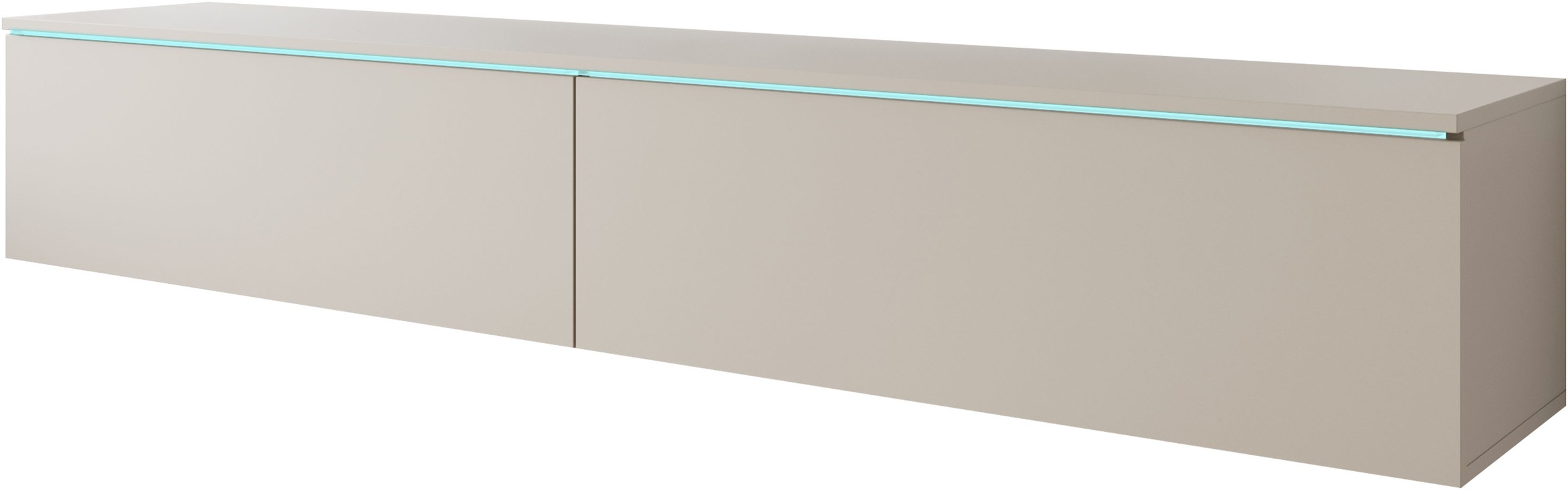 INOSIGN Lowboard "LOWBOARD VERA, wahlweise mit oder ohne Beleuchtung" Moder günstig online kaufen