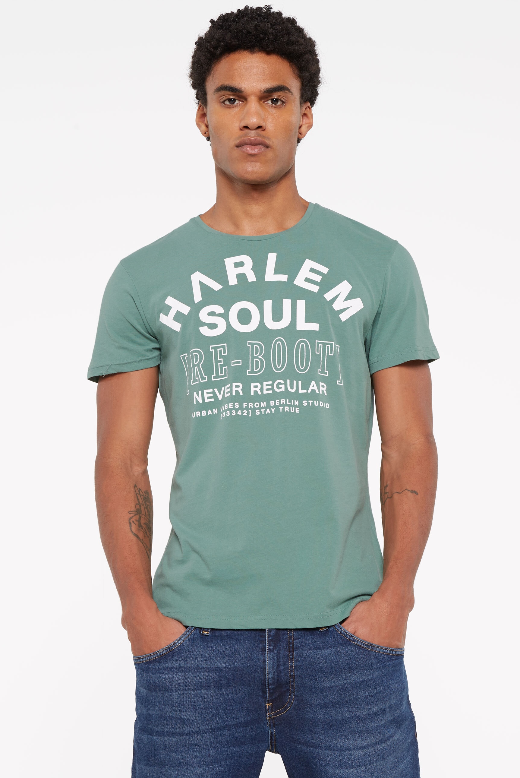harlem soul -  Rundhalsshirt, aus Bio-Baumwolle