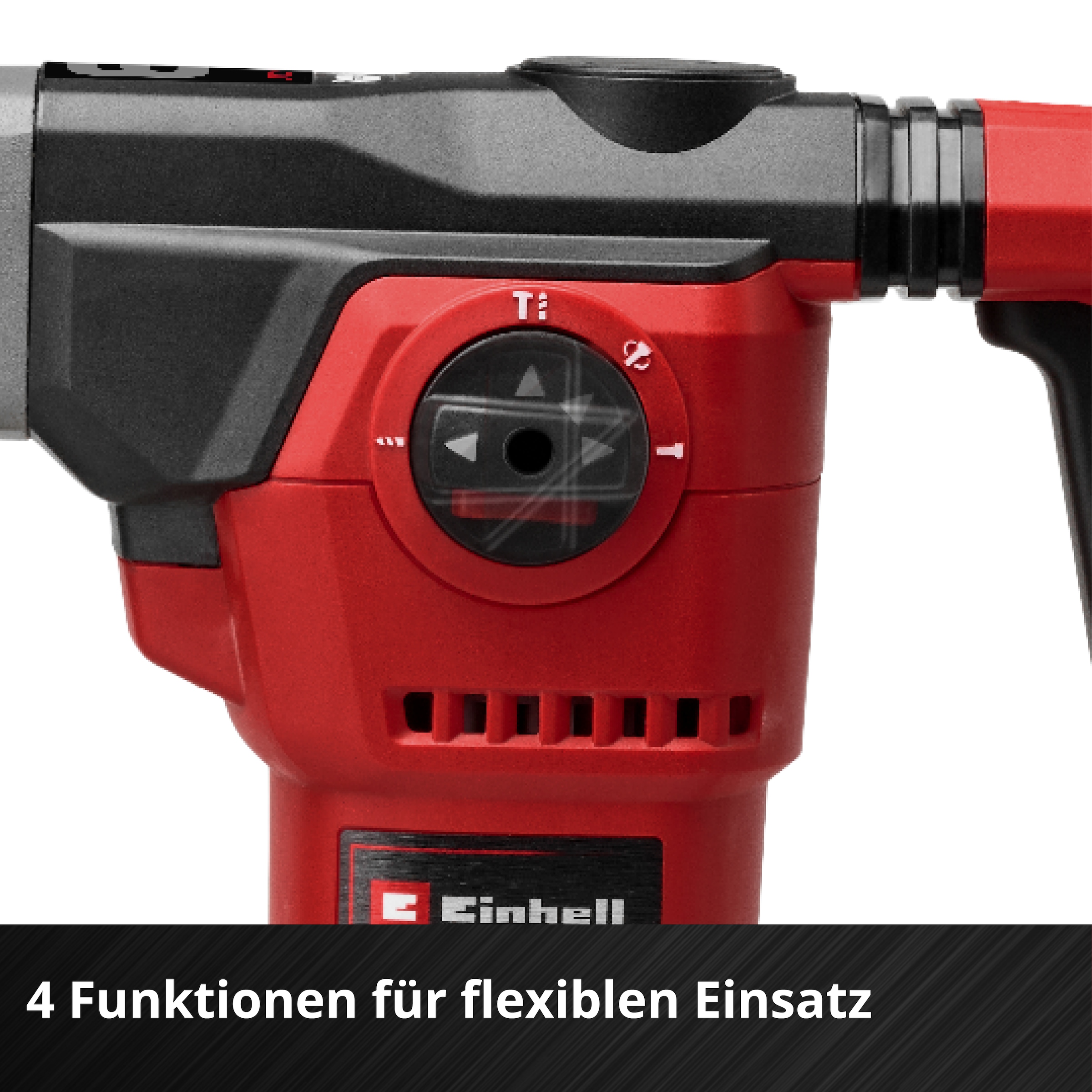 Einhell Bohrhammer »TE-RH 34/6 4F +4« 1600 W, 6 J, SDS-plus, Schlagwerk, 4 Funktionen, Koffer, 3x Bohrer