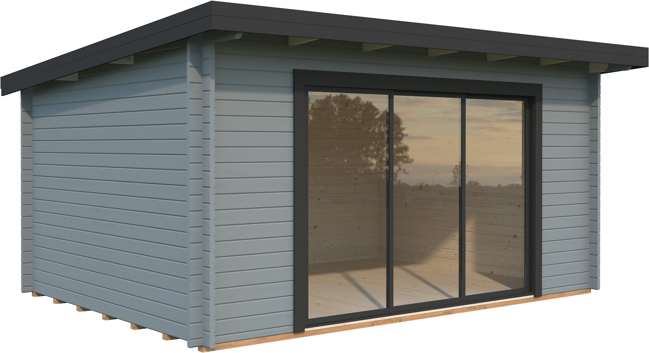 Palmako Gartenhaus "Lea 14,2 m², Slide"