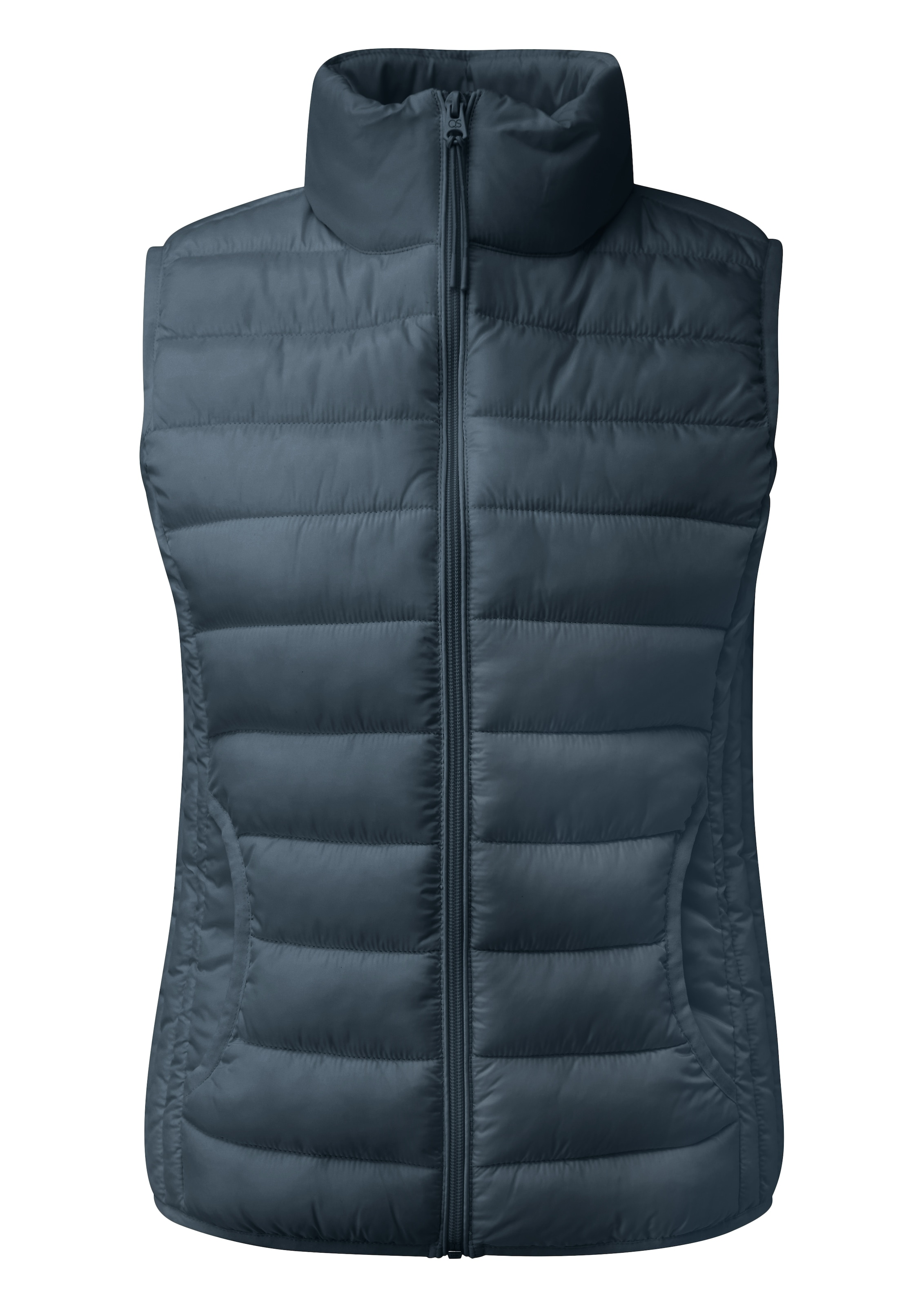 QS Steppweste mit Stehkragen und Reißverschluss