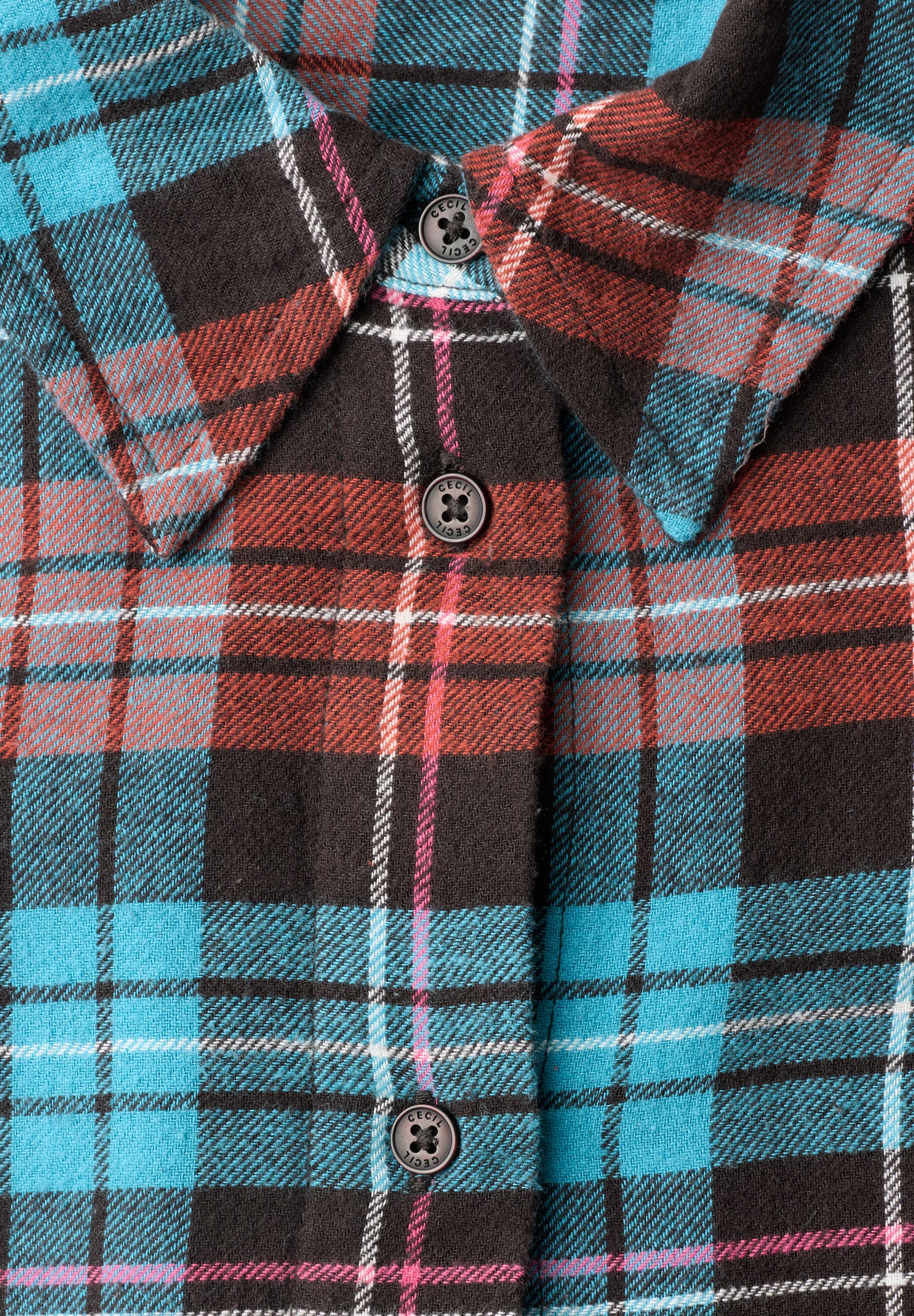 Cecil Karobluse mit Karomuster