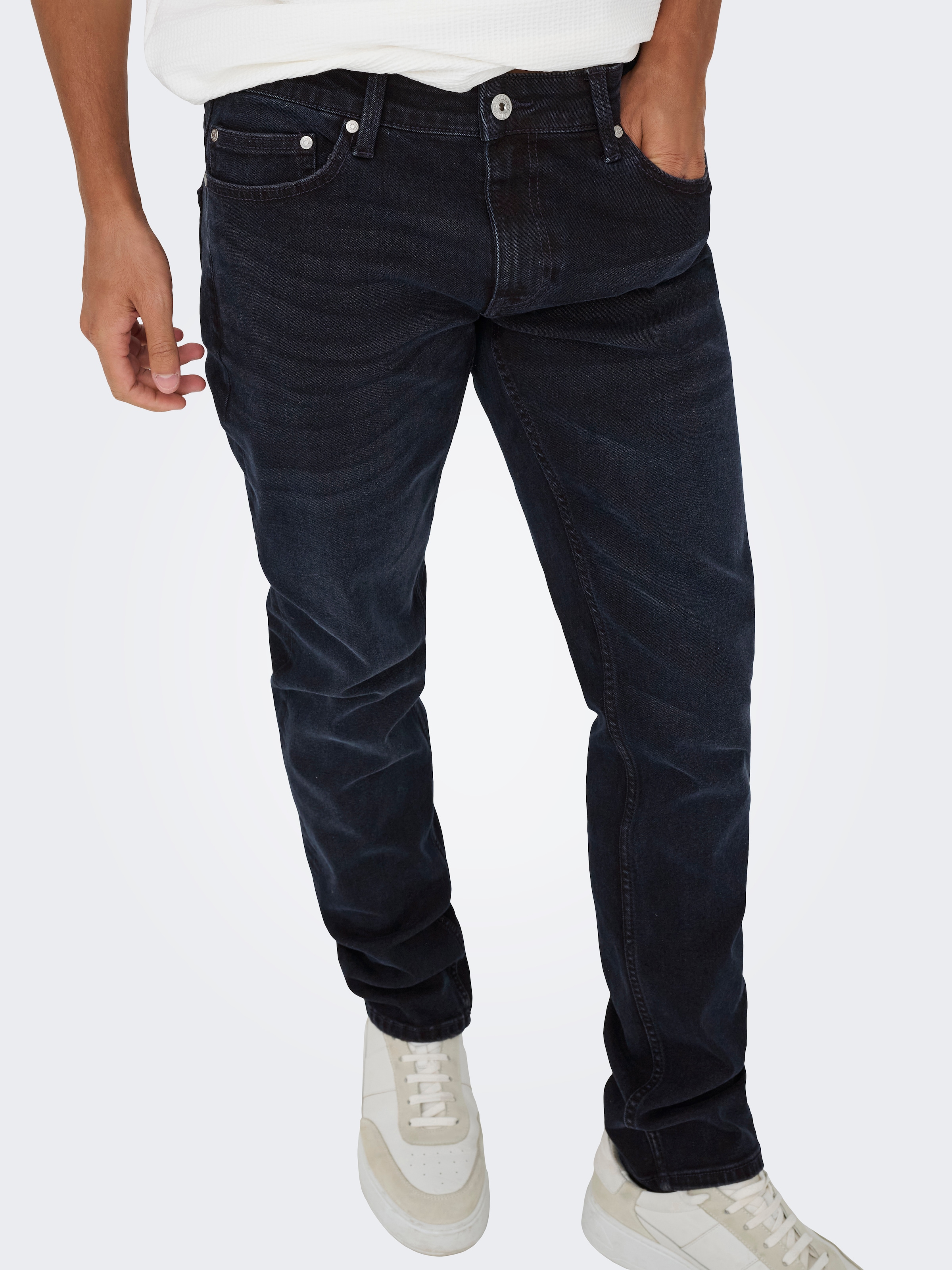 ONLY & SONS Slim-fit-Jeans »ONSLOOM SLIM 4377 EY BOX JEANS NOOS« Baumwollmischung, slim fit