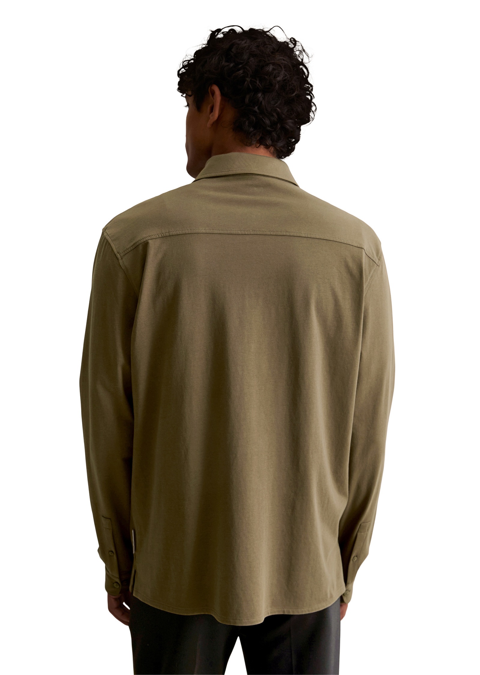 Thumbnail - Marc OPolo DENIM Langarmhemd "aus reiner Bio-Baumwolle"