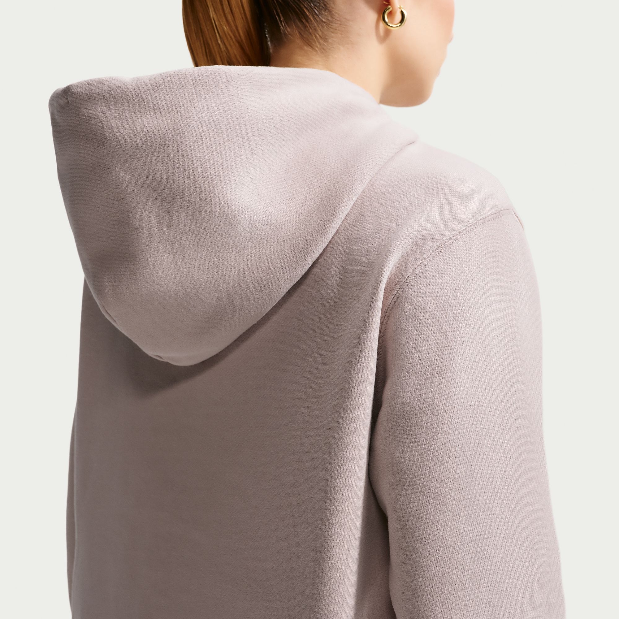Nike Sportswear Kapuzensweatjacke »W NK STDO FLC MW STD FZ HDY« mit Kapuze, Langarm, aus angerauter Sweatware