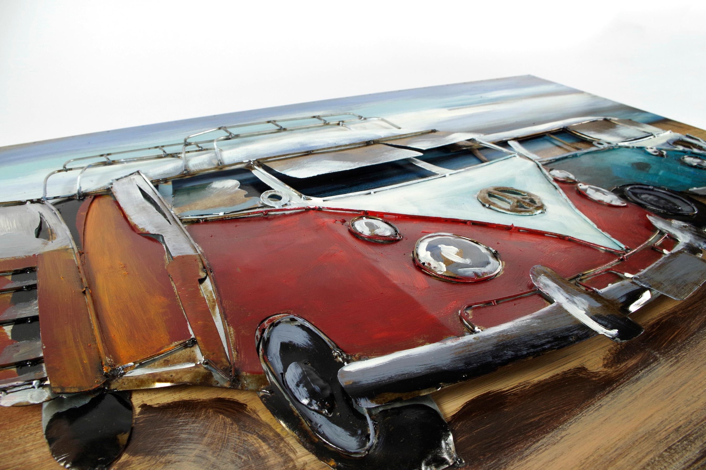 locker Metallbild »3D BULLI«