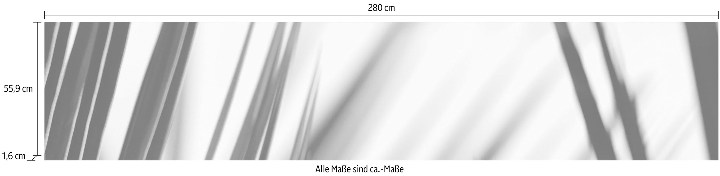 Express Küchen Küchenrückwand »Gräser«, (1 tlg.)