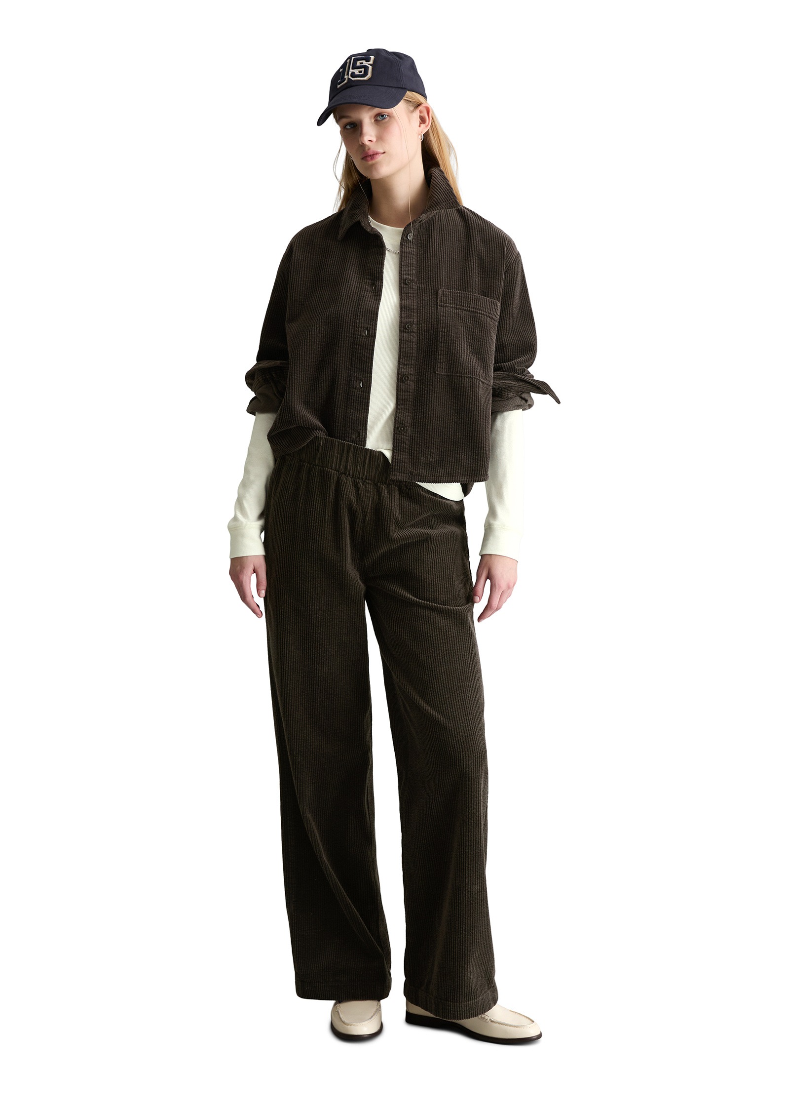 Marc O'Polo DENIM Langarmbluse »mit lässiger Bubble-Struktur«