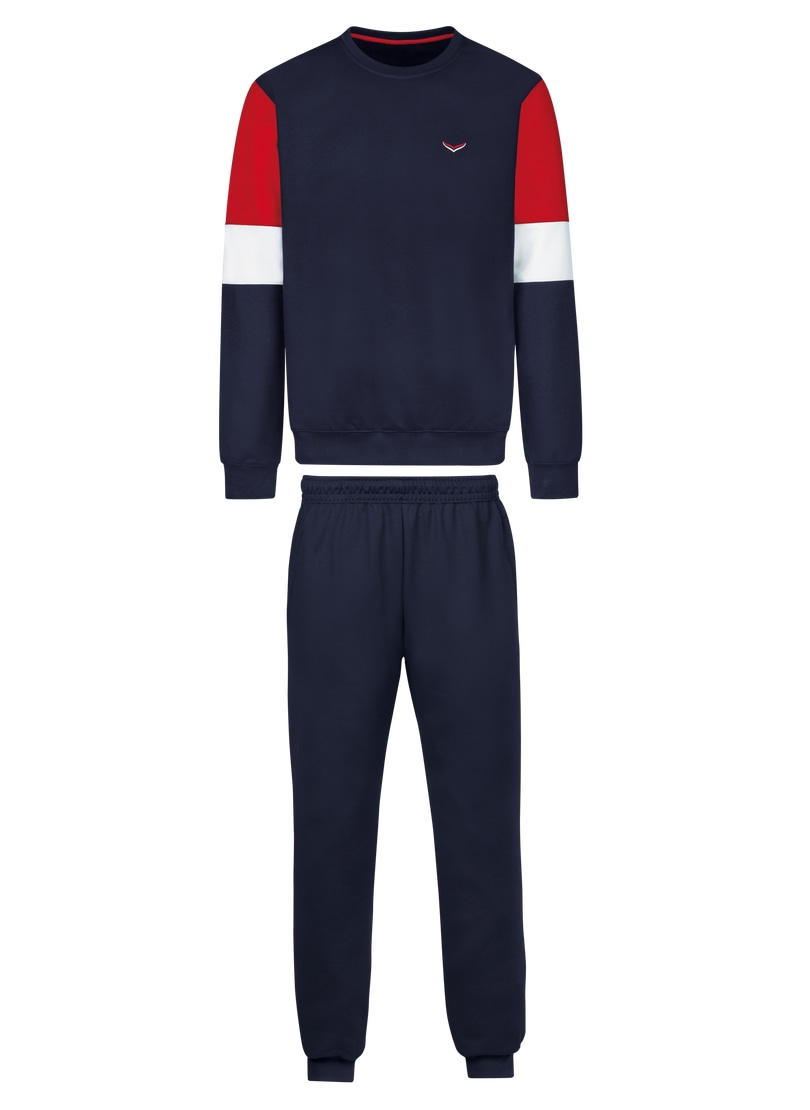 Trigema Freizeitanzug "TRIGEMA Klassischer Jogginganzug" 1 Stk. tlg. günstig online kaufen