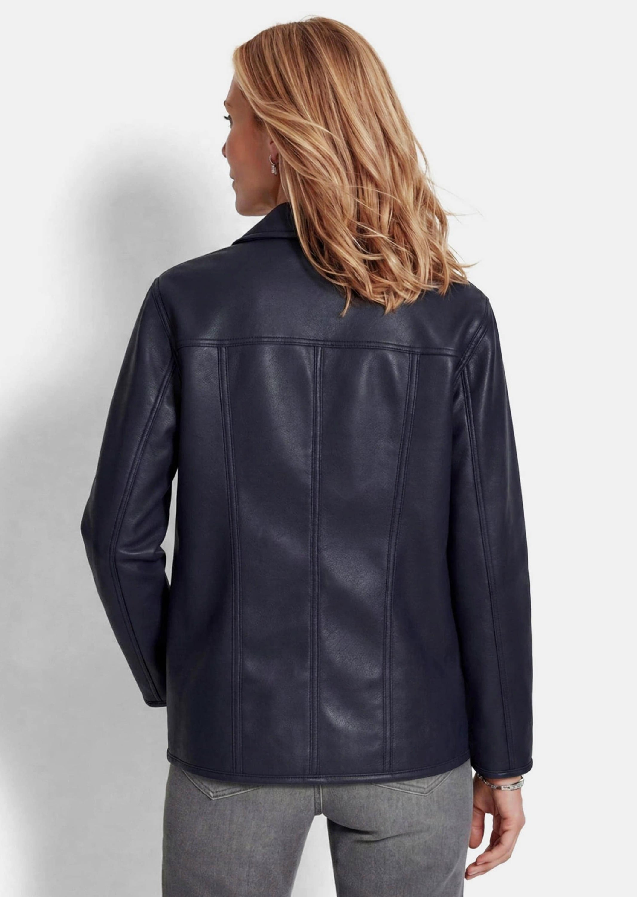 GOLDNER Winterjacke »Wendejacke in Fell- und Lederoptik« Wendejacke in Fell und Lederoptik