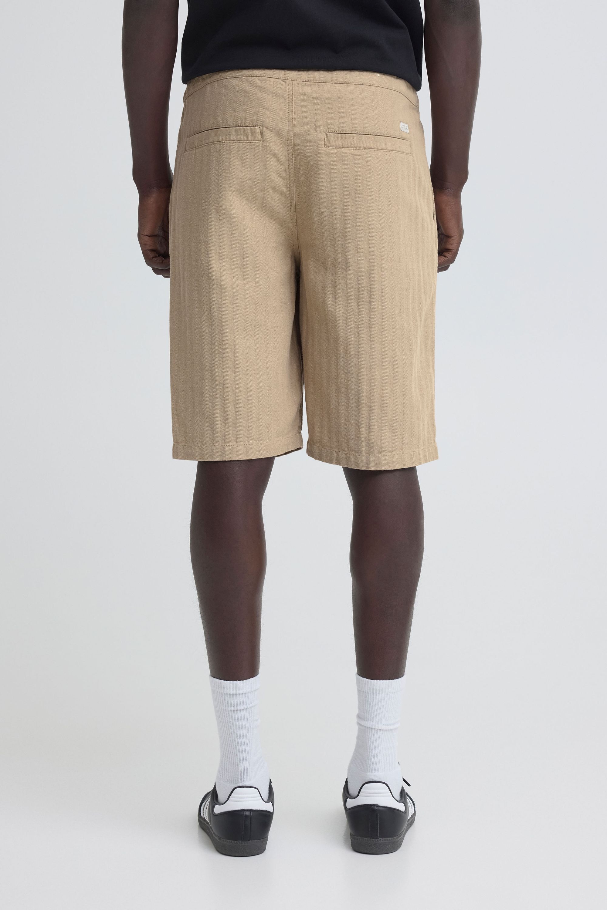 Blend Leinenhose »BHMorgan Linen Mix Pleated«  Modische Bundfalten Shorts