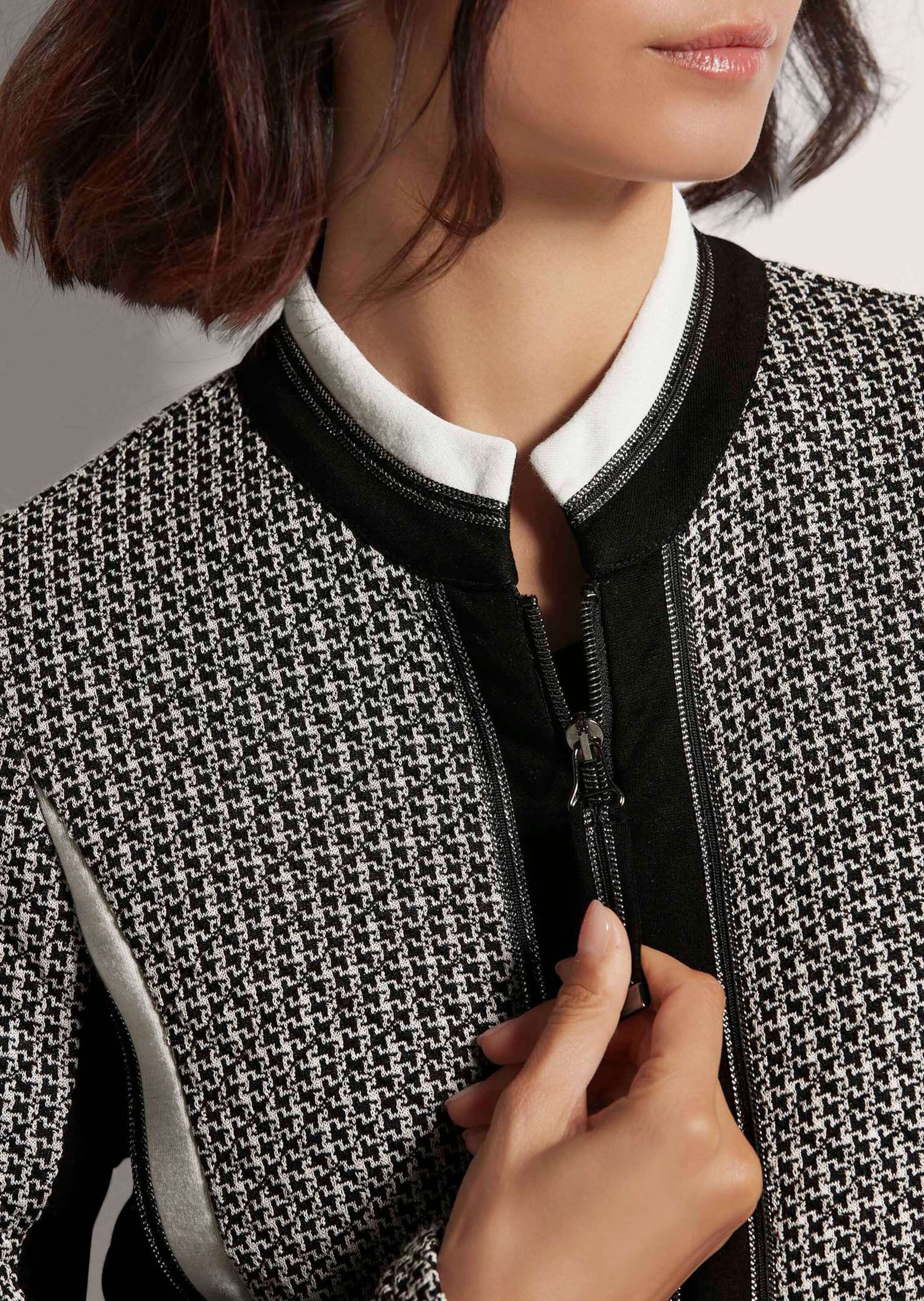 MADELEINE Jerseyblazer »Blazer Kurzblazer mit Reißverschluss«