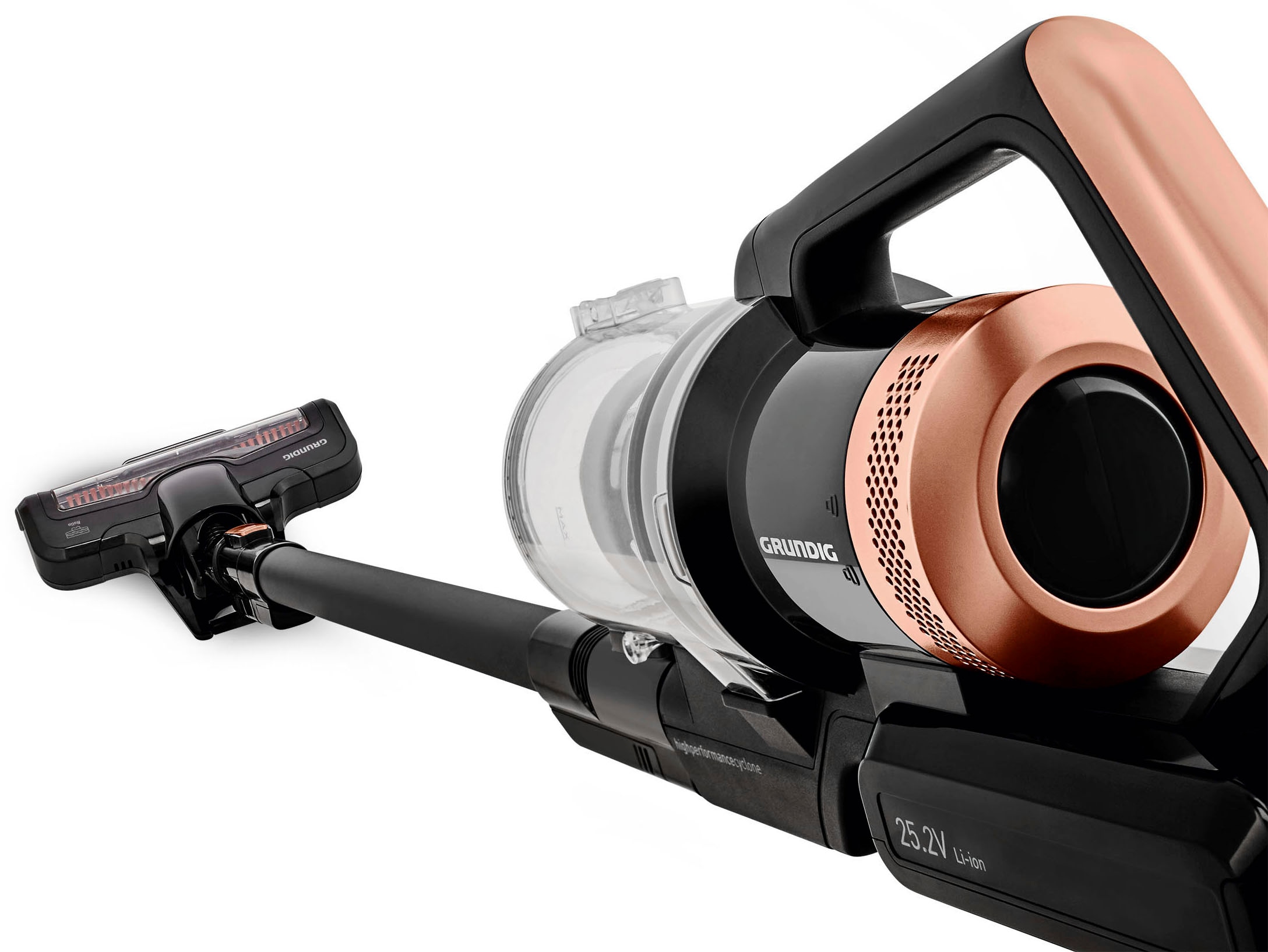 Grundig Akku-Hand-und Stielstaubsauger »mit Wischfunktion VCP 5030 3-in-1«