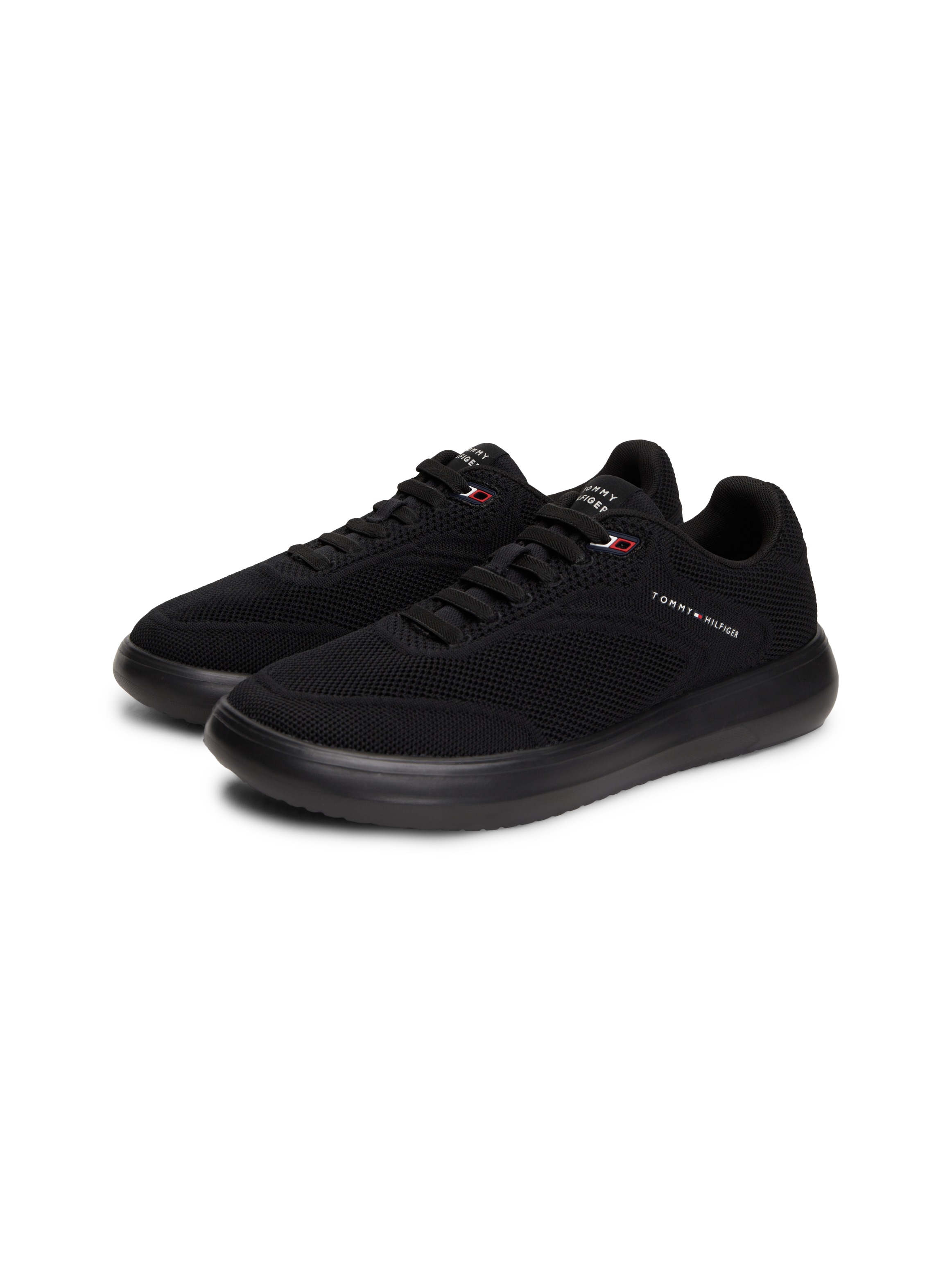 Tommy Hilfiger Sneaker "TH MODERN LIGHTCUP KNIT" Freizeitschuh, Halbschuh, Schnürschuh mit Logoschriftzügen