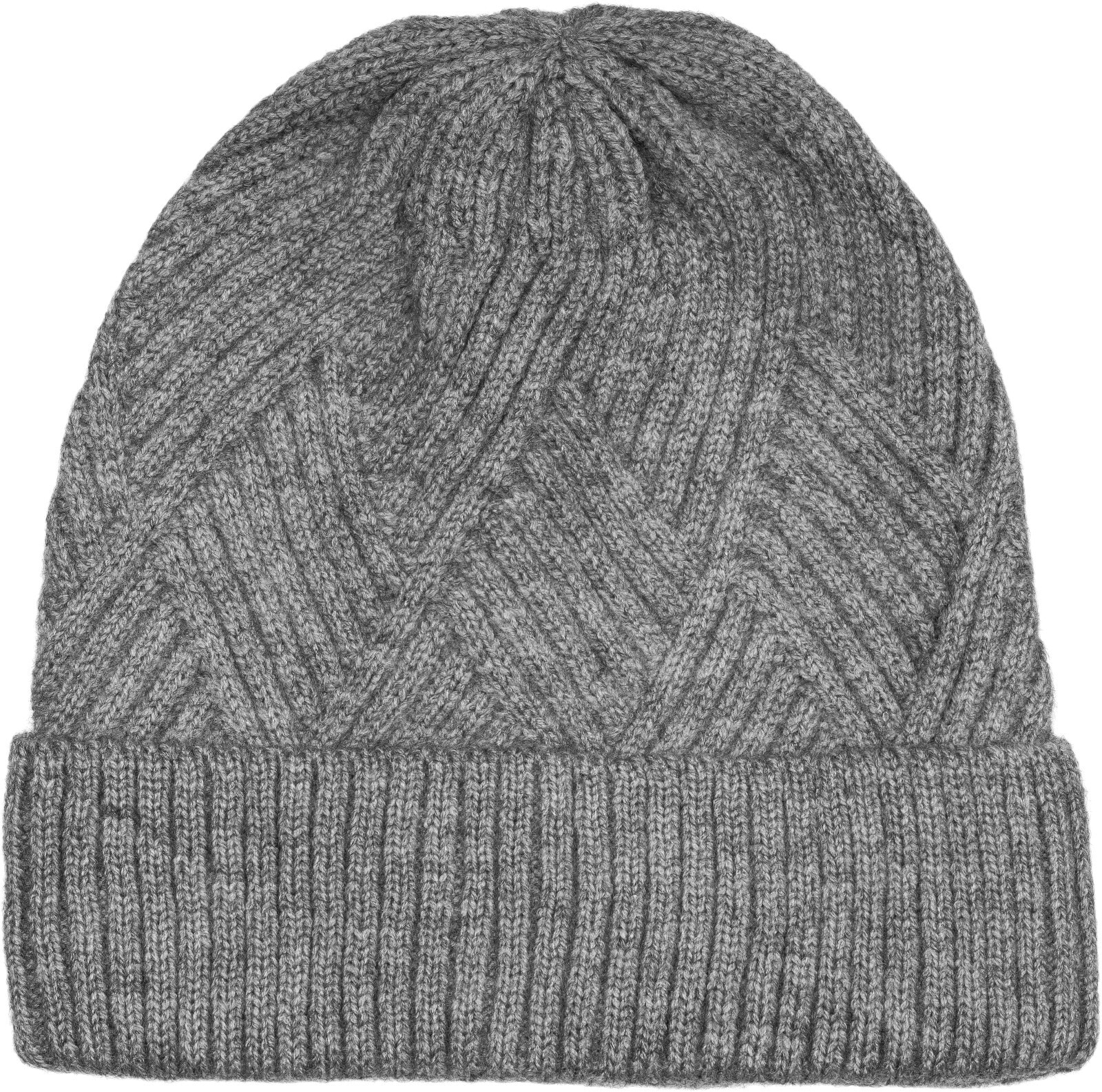 styleBREAKER Strickmütze "Strickmütze mit Rauten Rippmuster" 1 Stk.