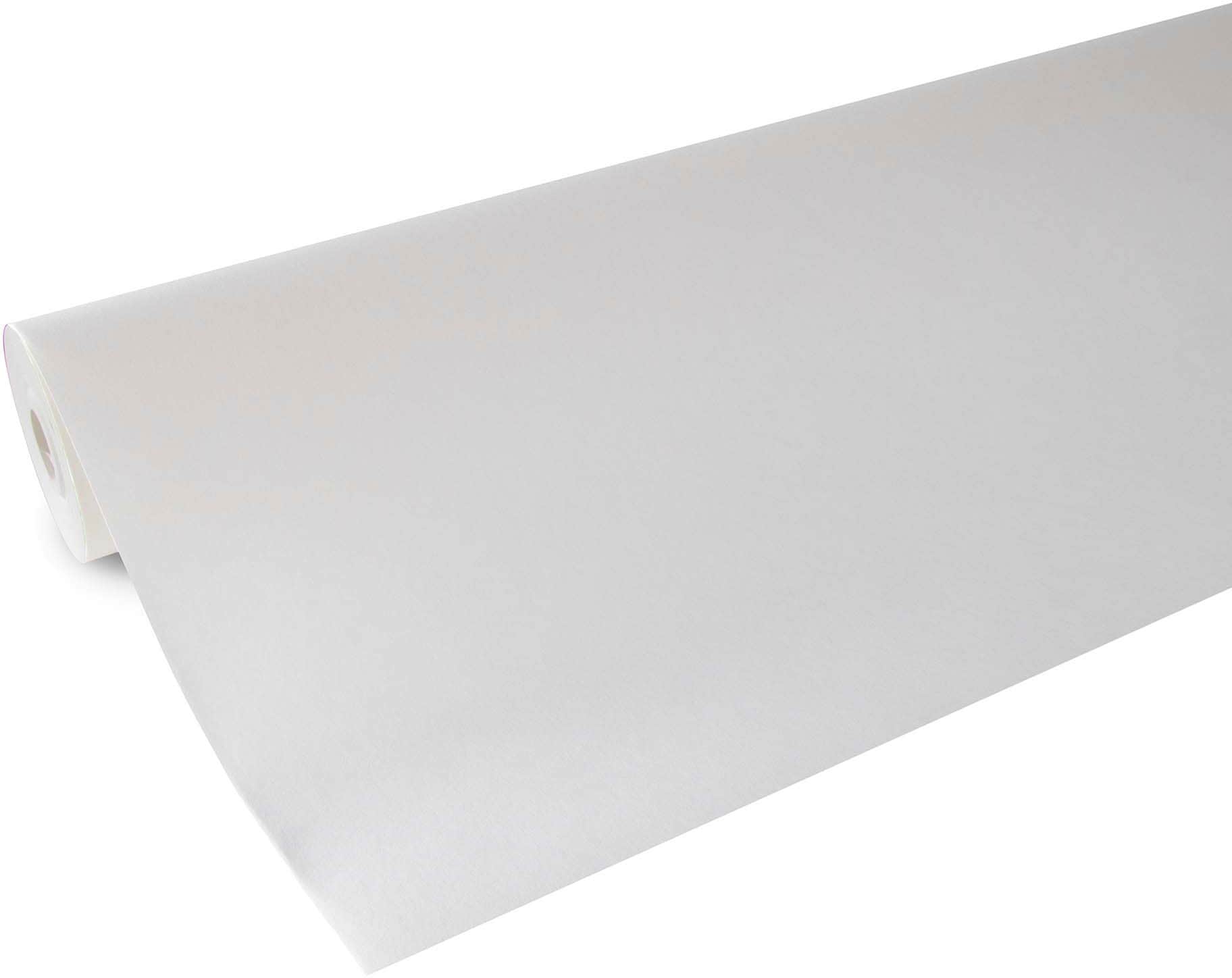 Isoliertapete »Fresco Renovliestapete Weiss 13,5mx1m (130g/m2)«, uni, Fresco Renovliestapete Weiss 13,5mx1m (130g/m2)