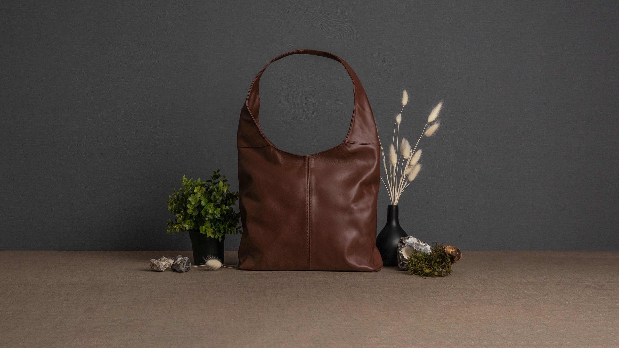 Piké Shopper, echt Leder, Made in Italy